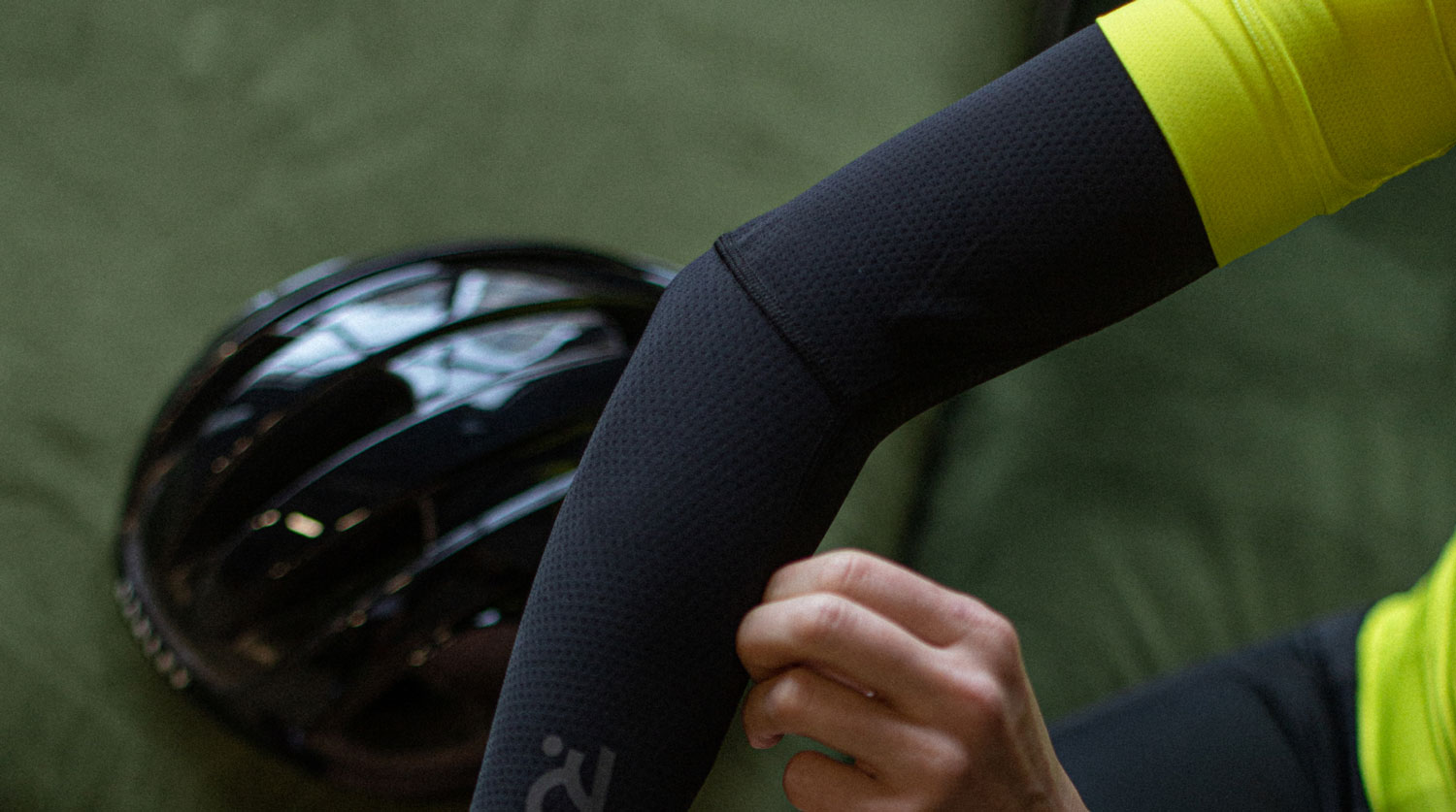 cycling black warmers