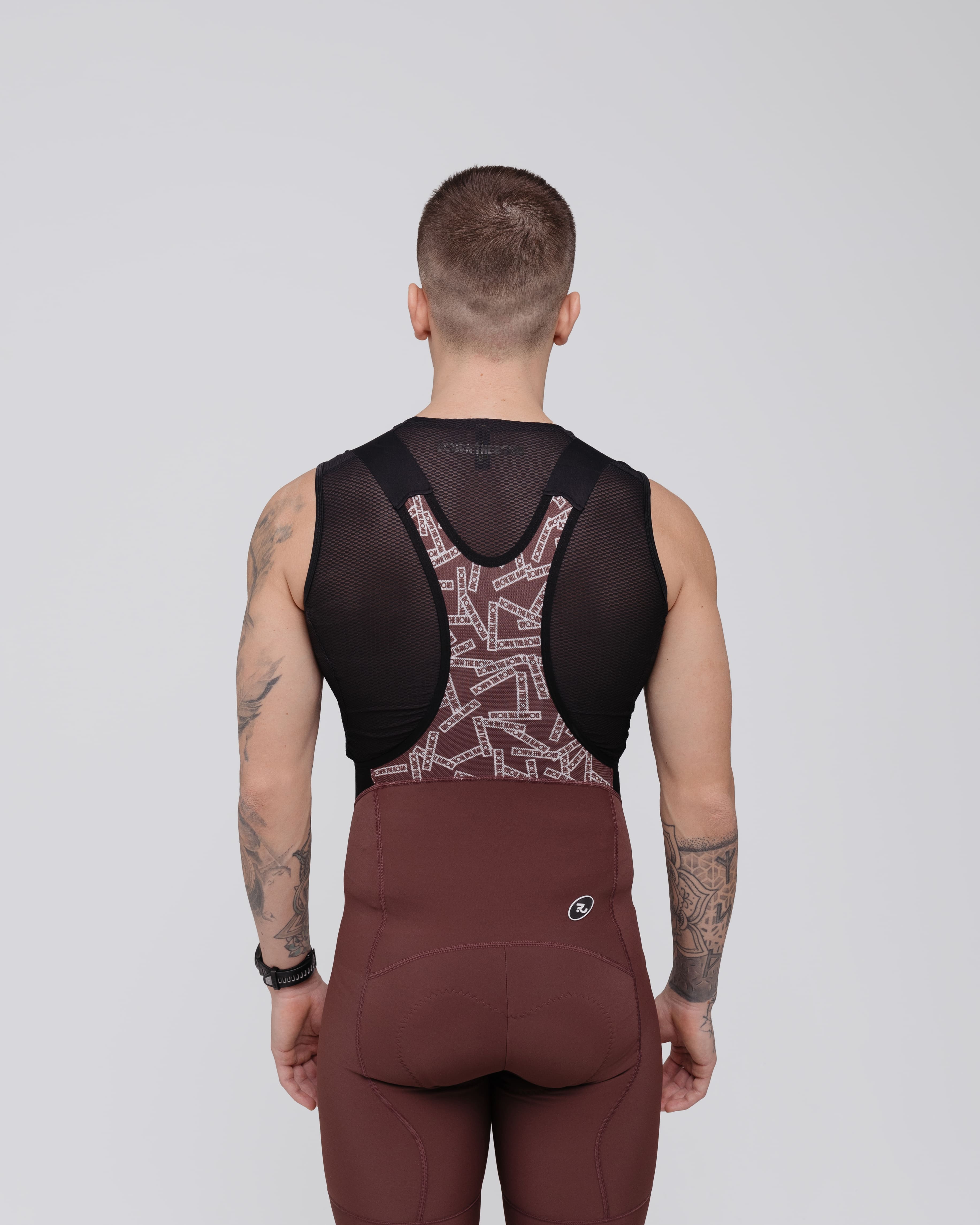 Mallas de tirantes élite para hombre - Marrón Tierra