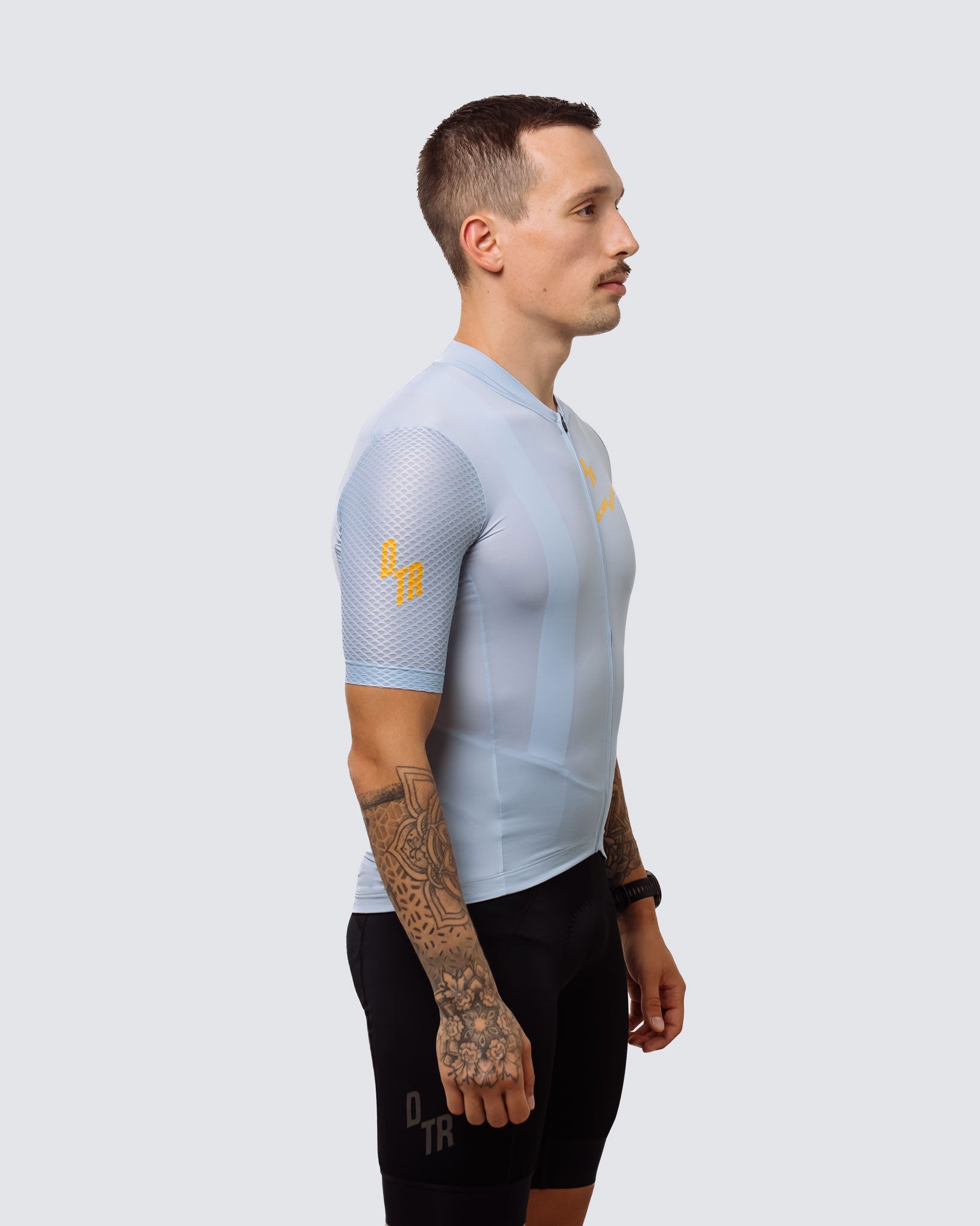 Herren-Klassiker-Trikot – Aschblau