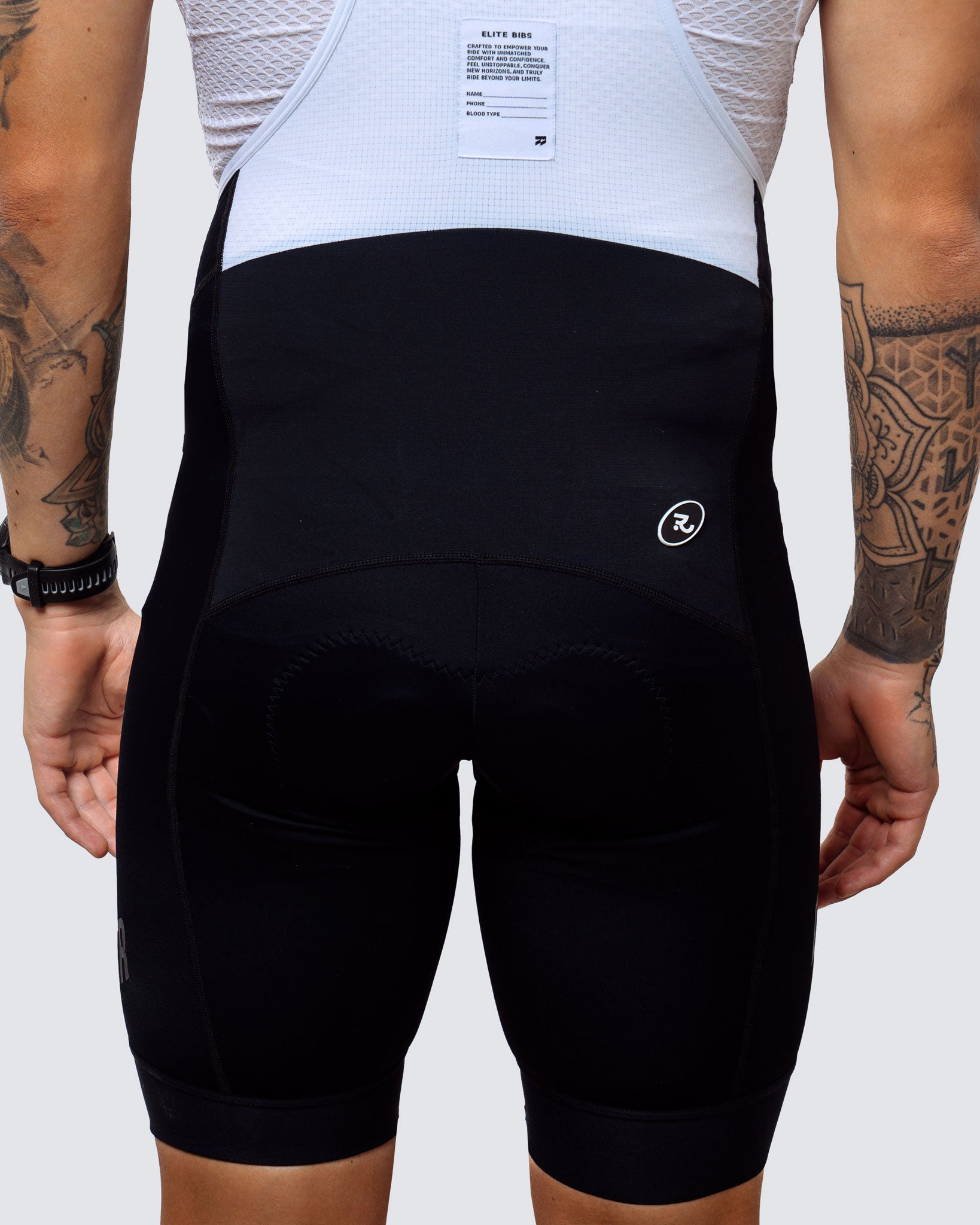 Men's Bibs - Elite White Laces