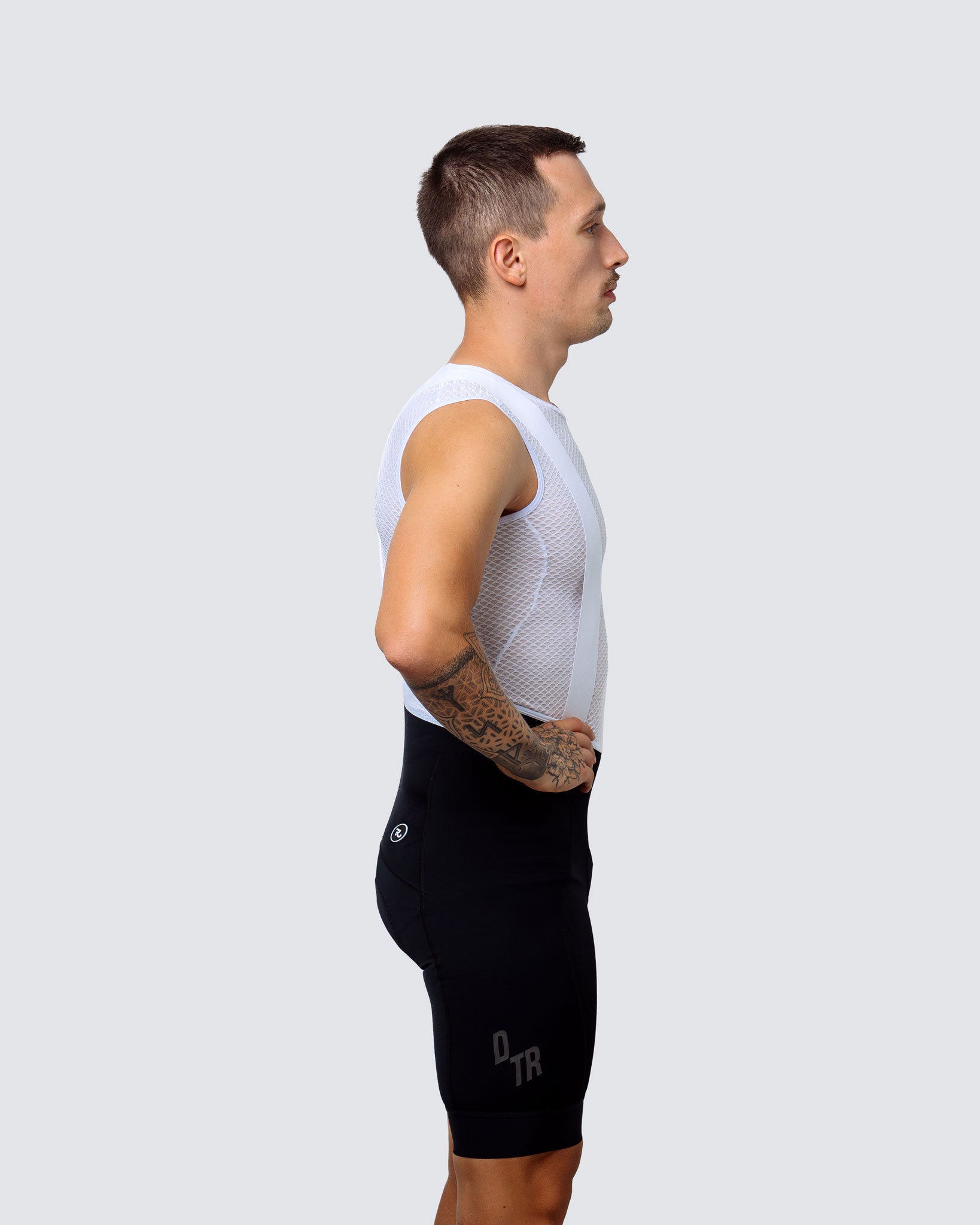Men's Bibs - Elite White Laces