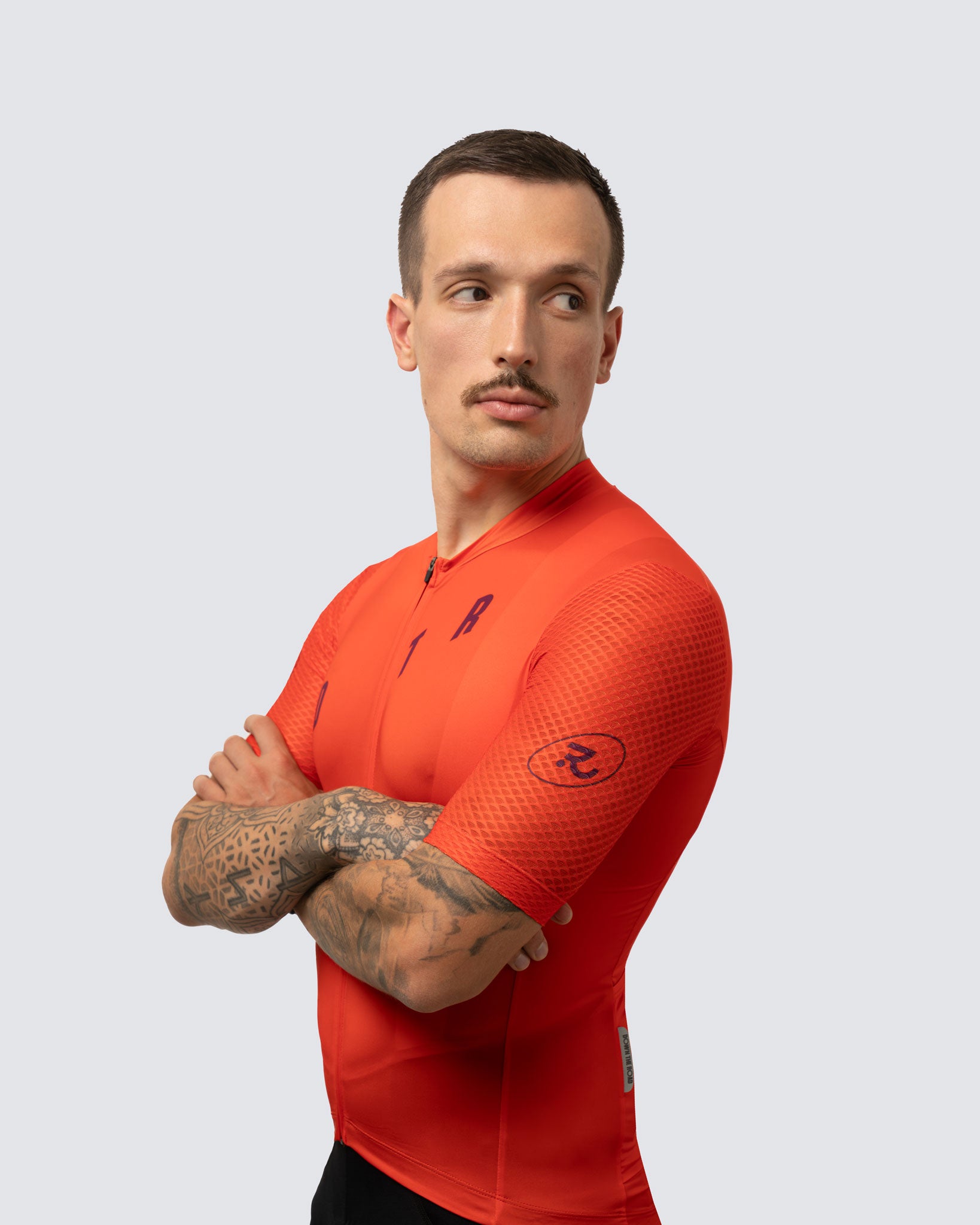 Paceline-jersey voor heren - levendig rood