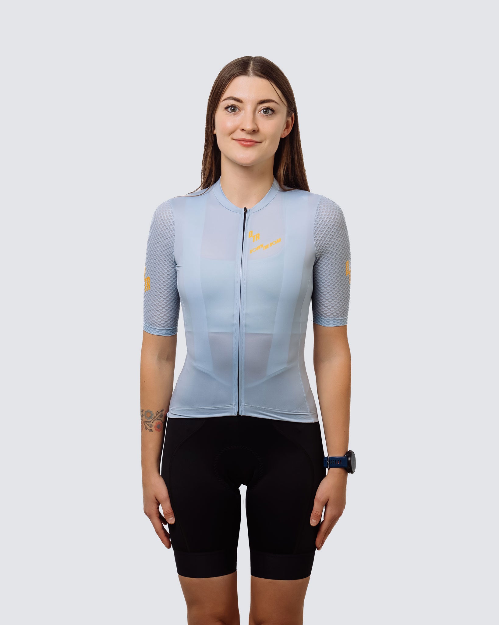 Camisola Clássica Feminina - Azul Cinza