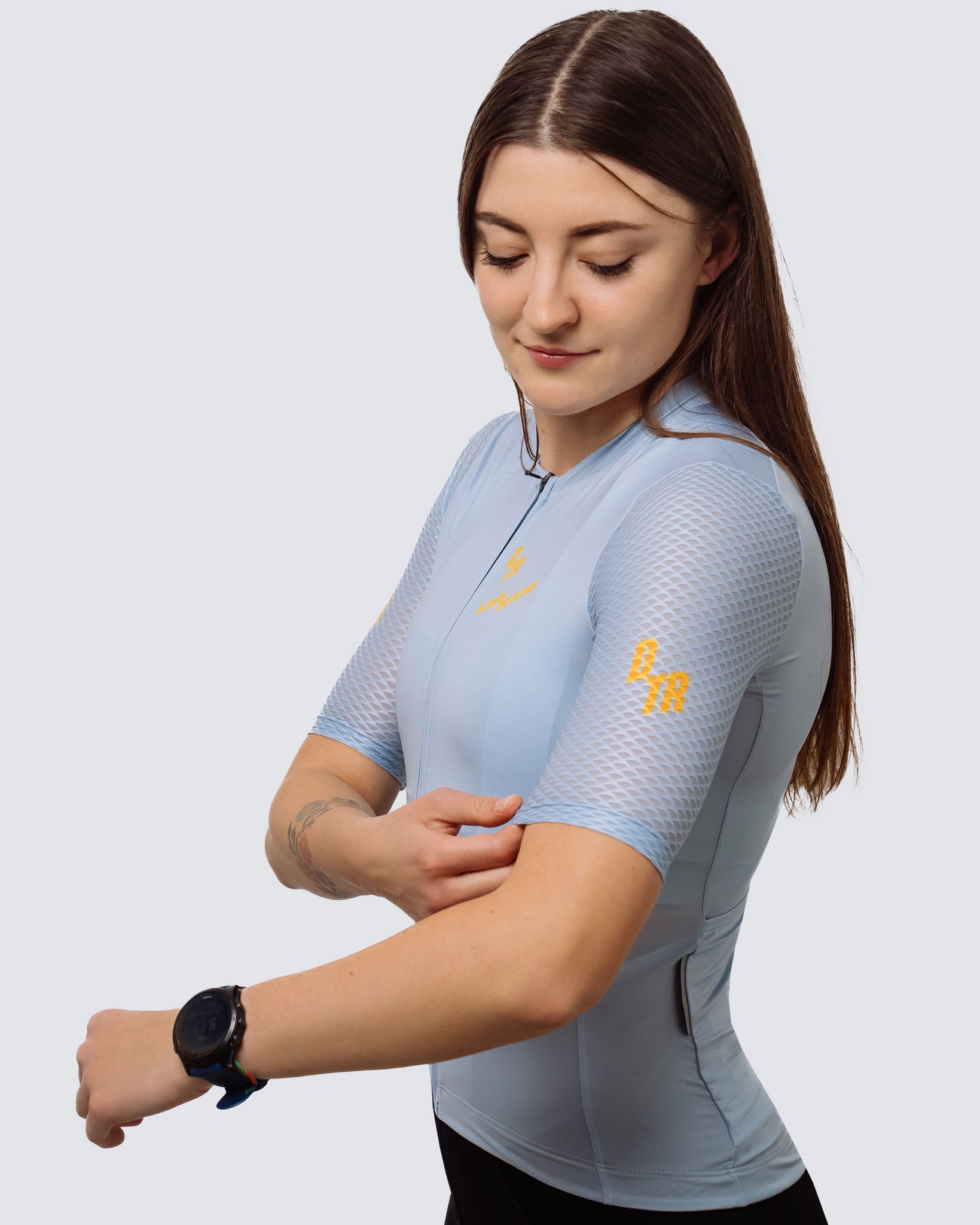 Camisola Clássica Feminina - Azul Cinza