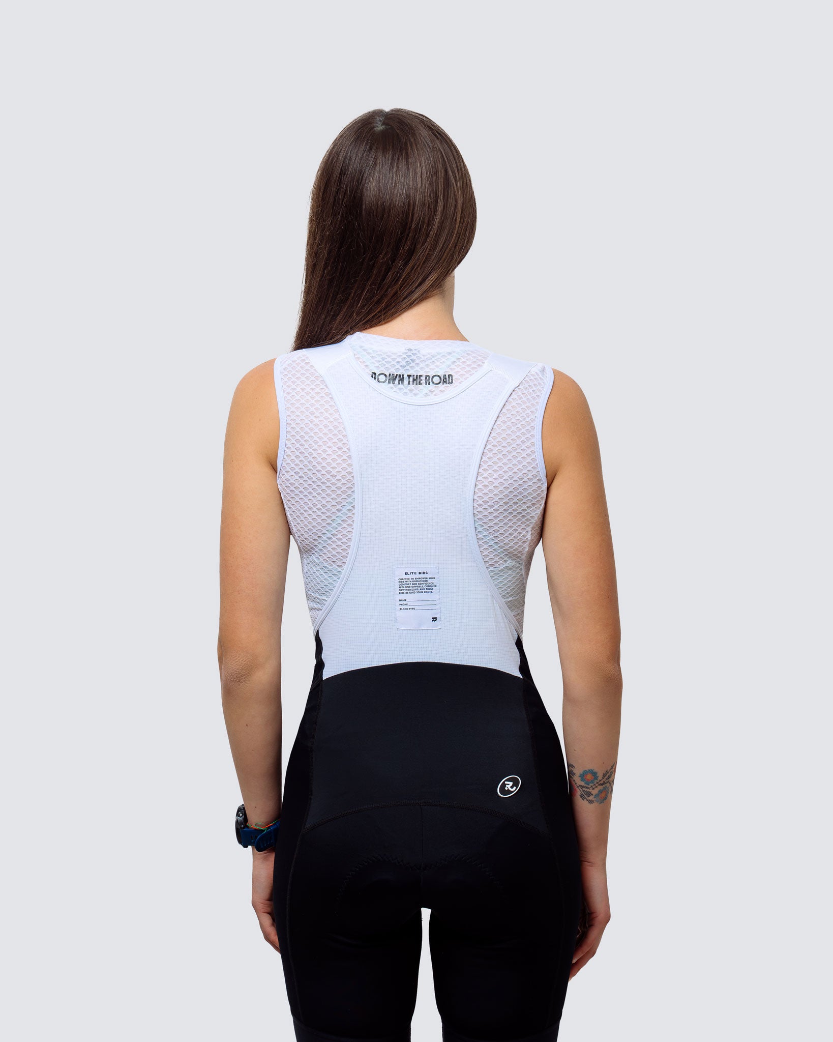 Women's Bibs - Elite White Laces