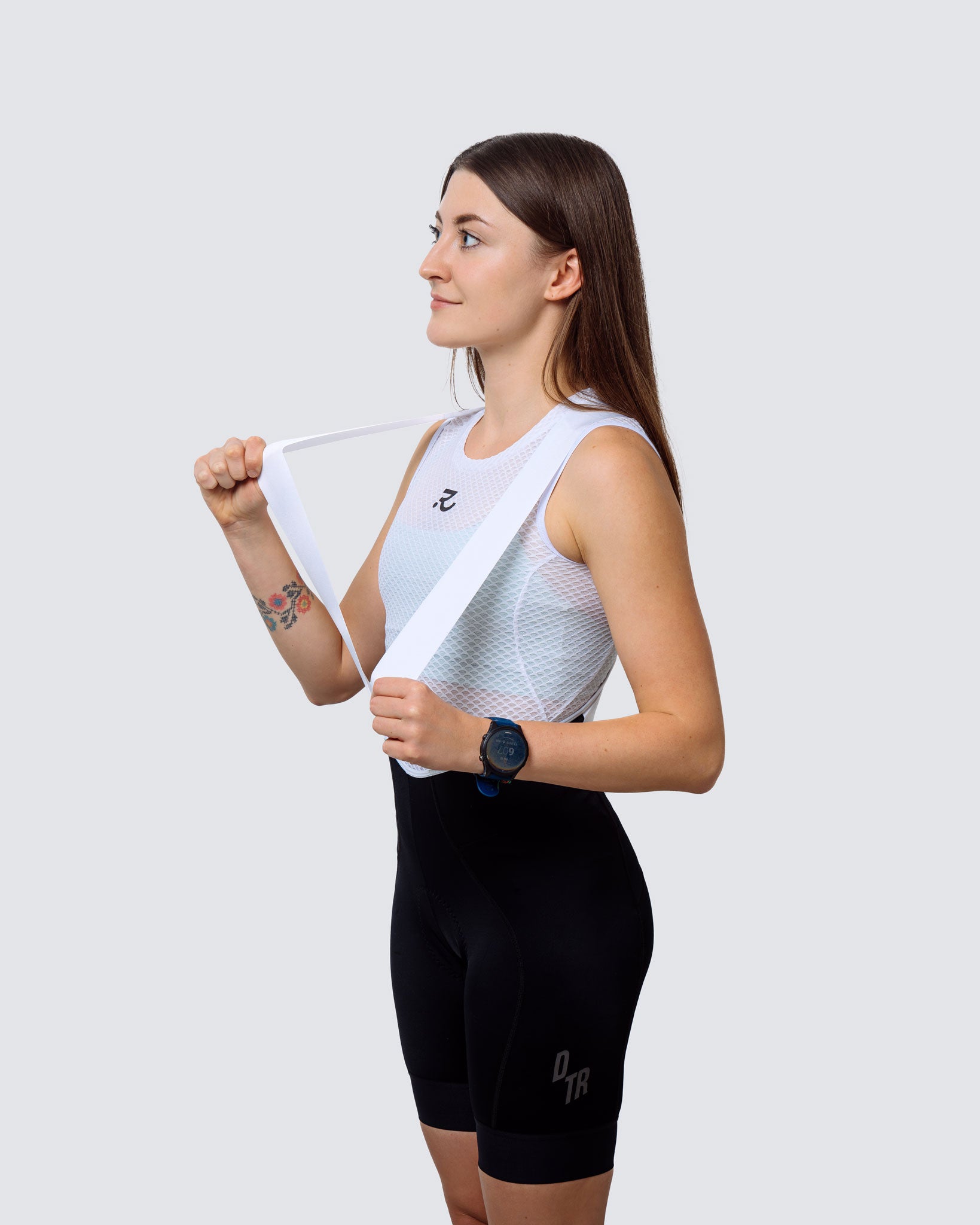 Women's Bibs - Elite White Laces