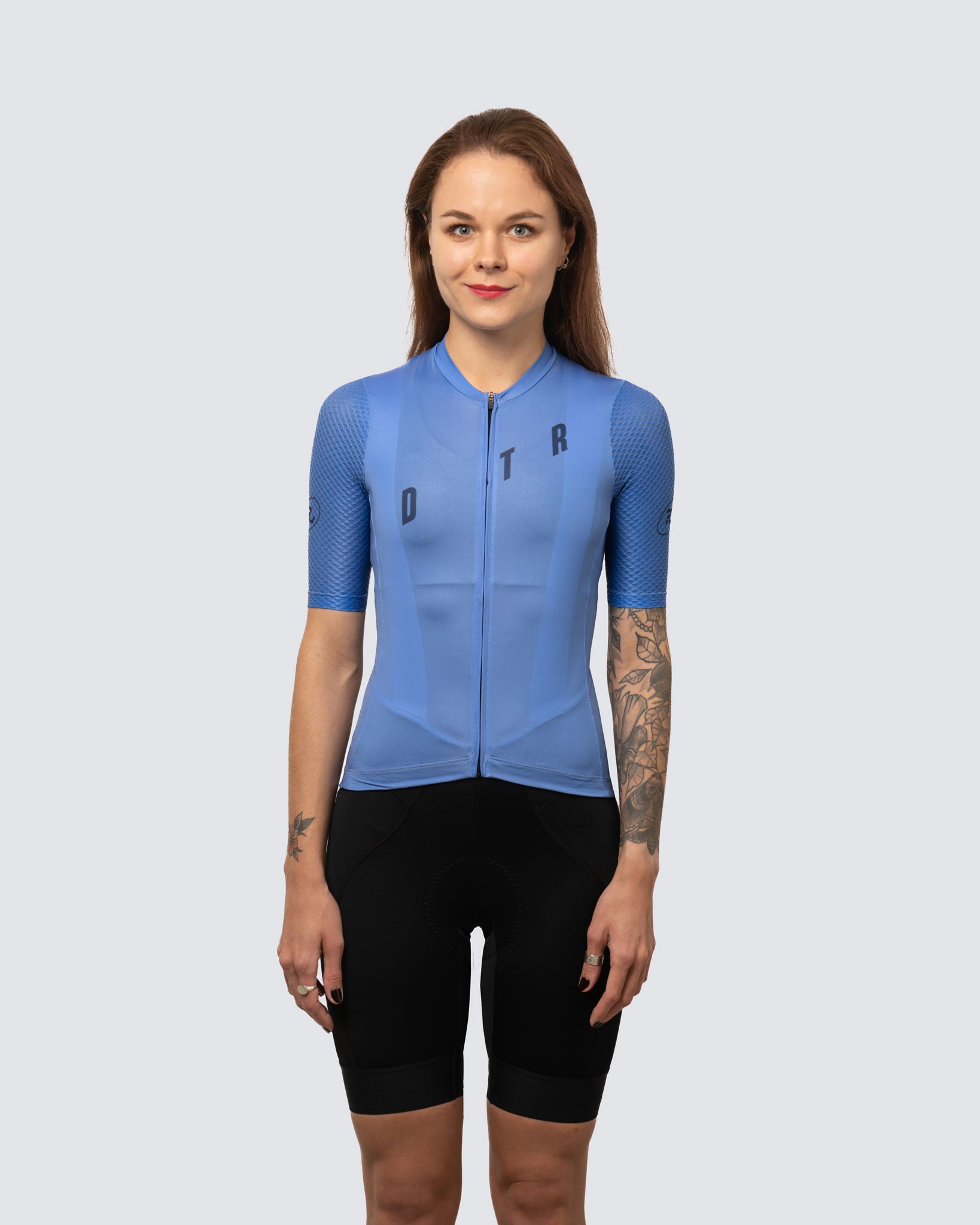 Paceline-Trikot für Damen – Vivid Blue