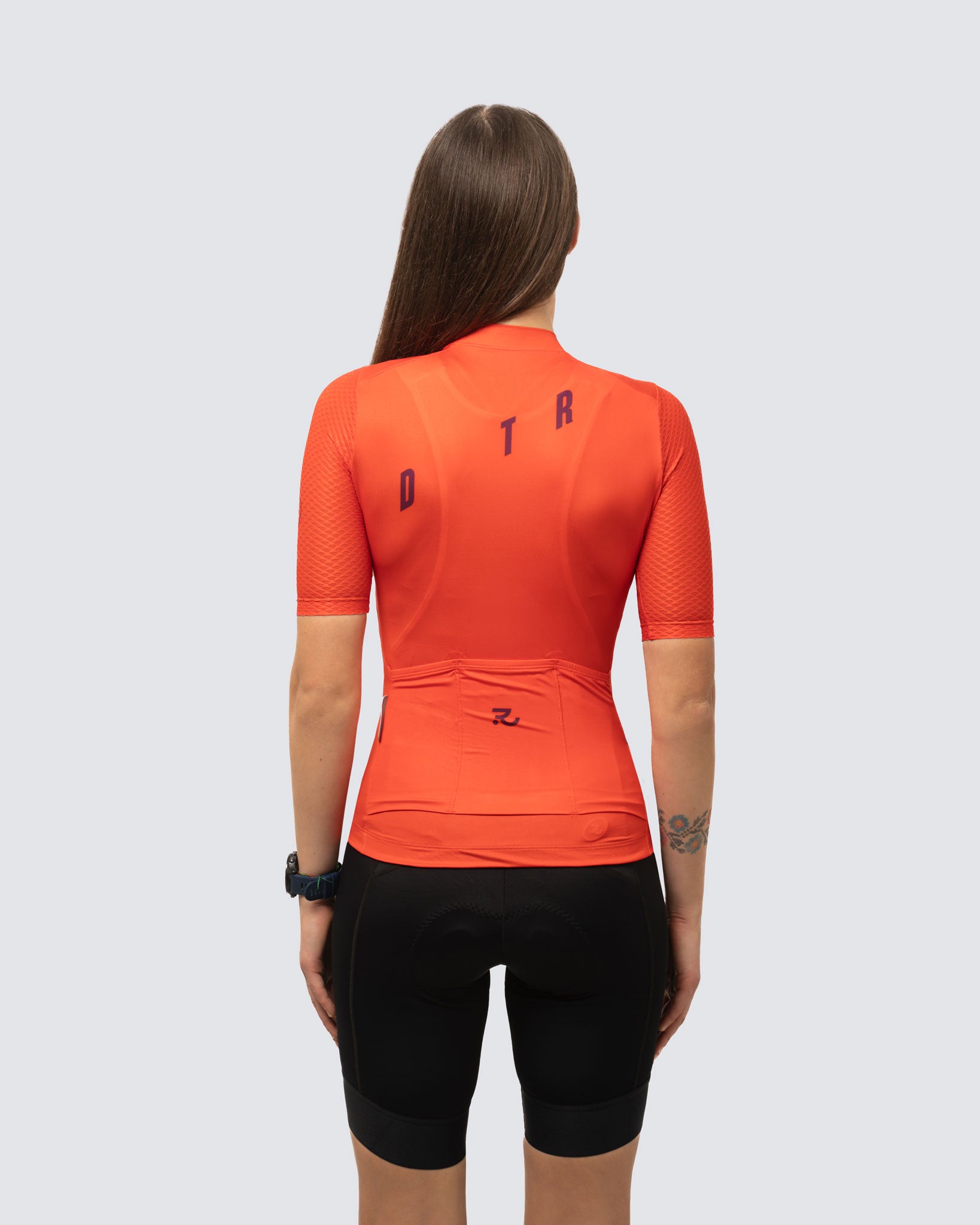 Paceline-jersey voor dames - levendig rood