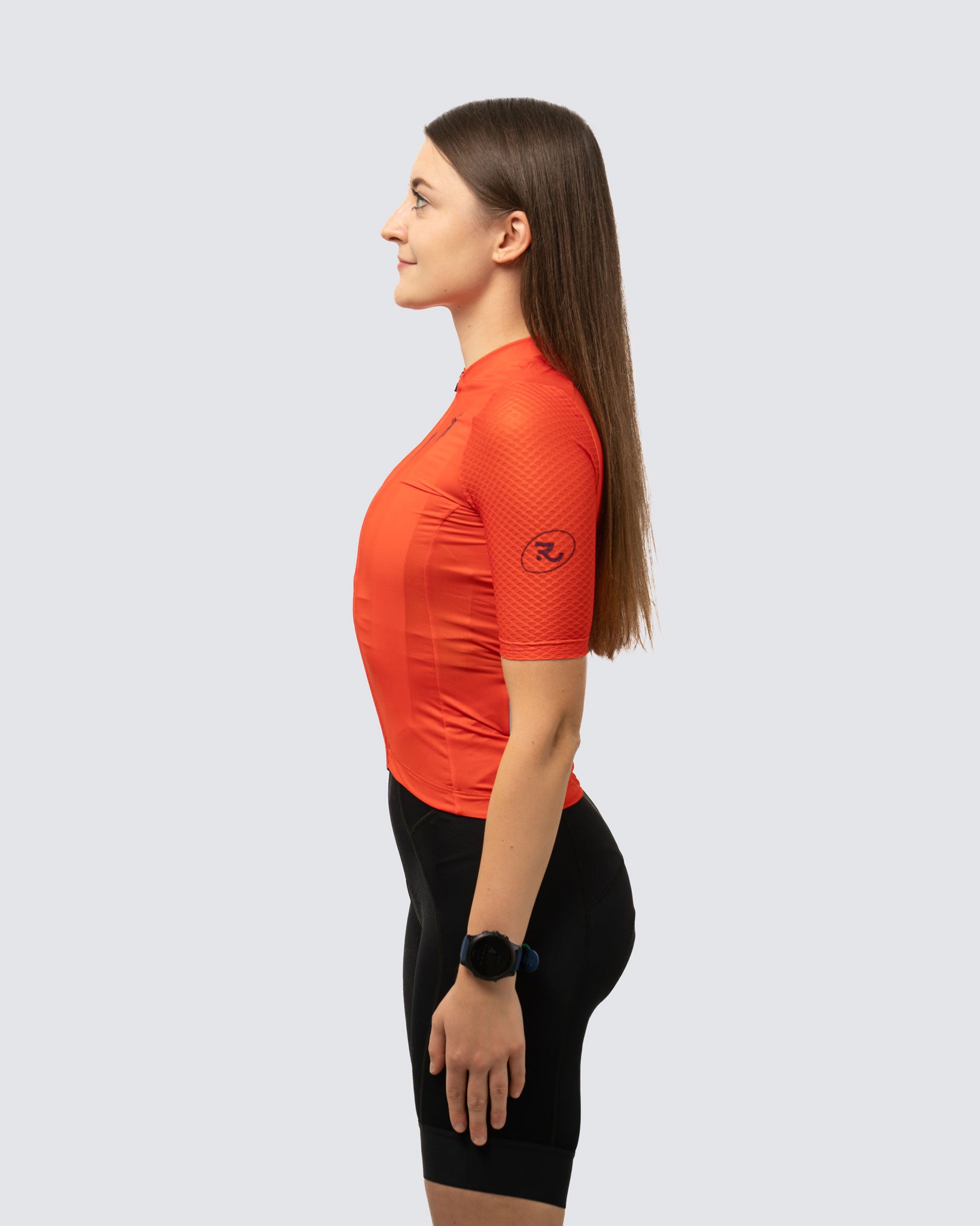 Paceline-jersey voor dames - levendig rood
