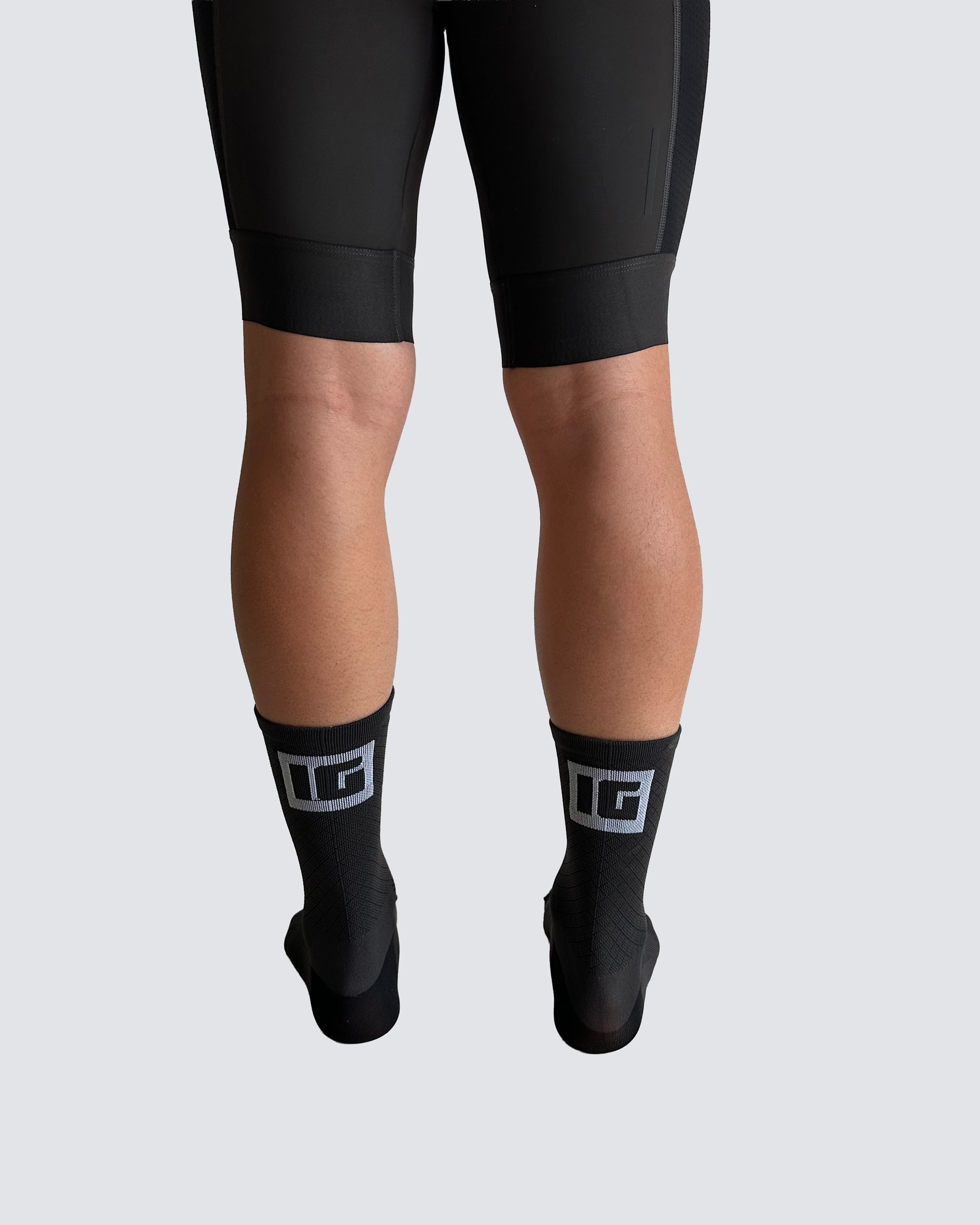 Eisengraue Kieselsteinsocken - Stein Grau