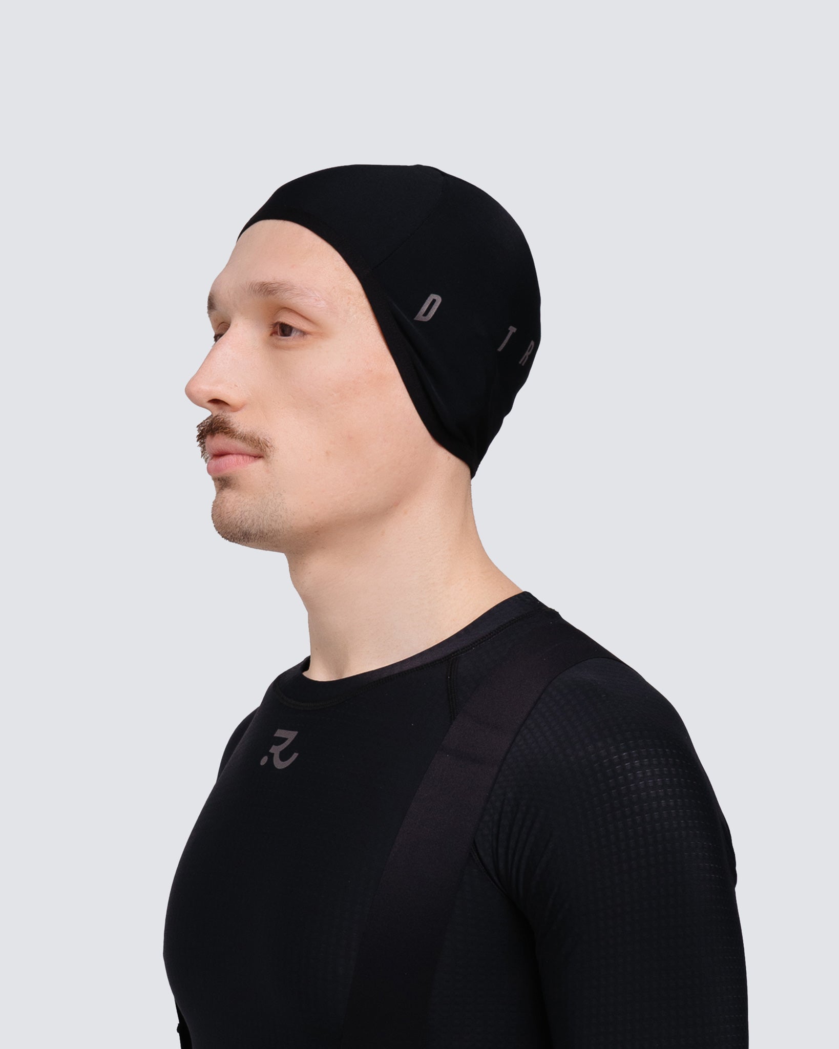 Wintermütze - Racing Schwarz