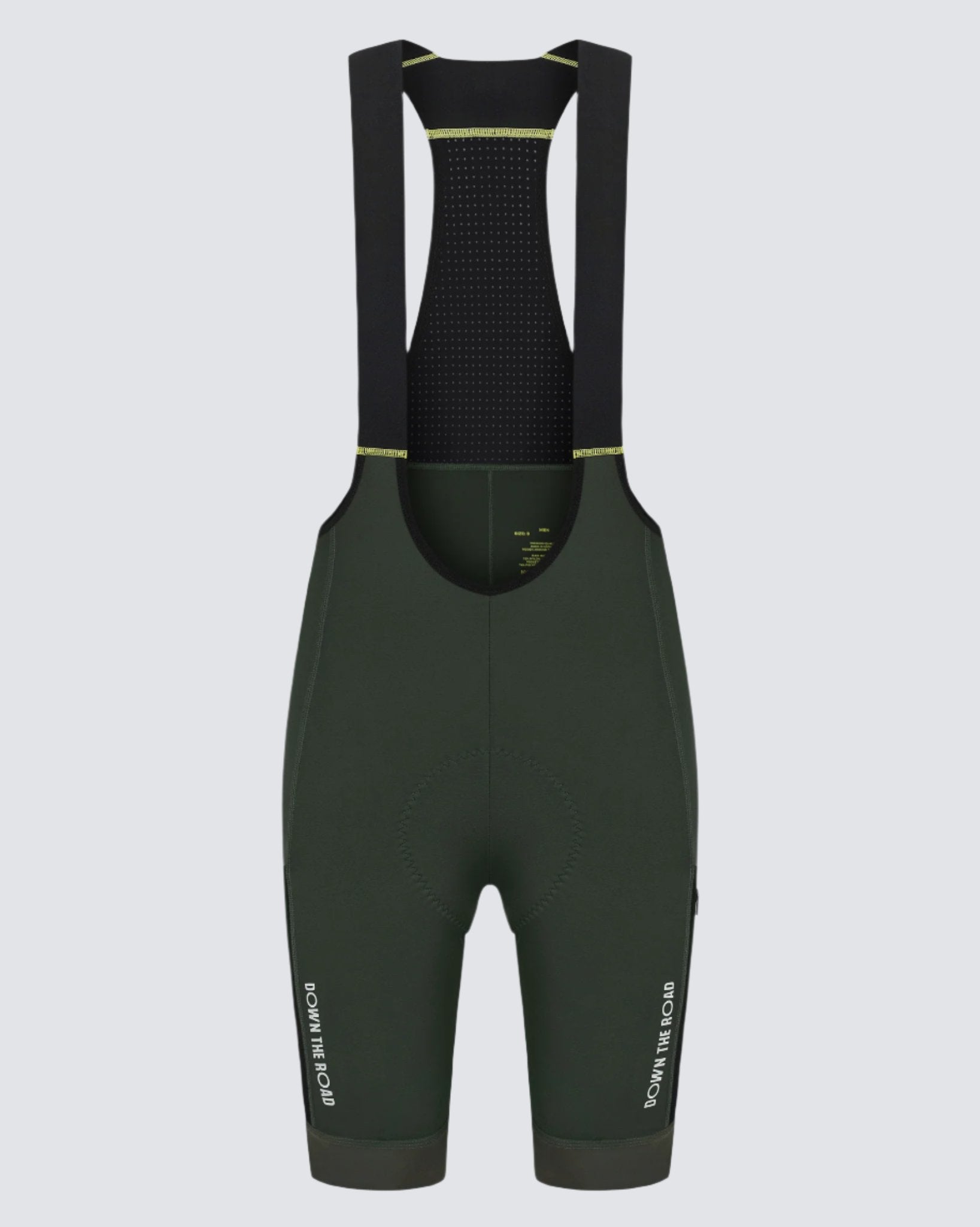 Men's Gravel Cargo Bibs - Forest Green