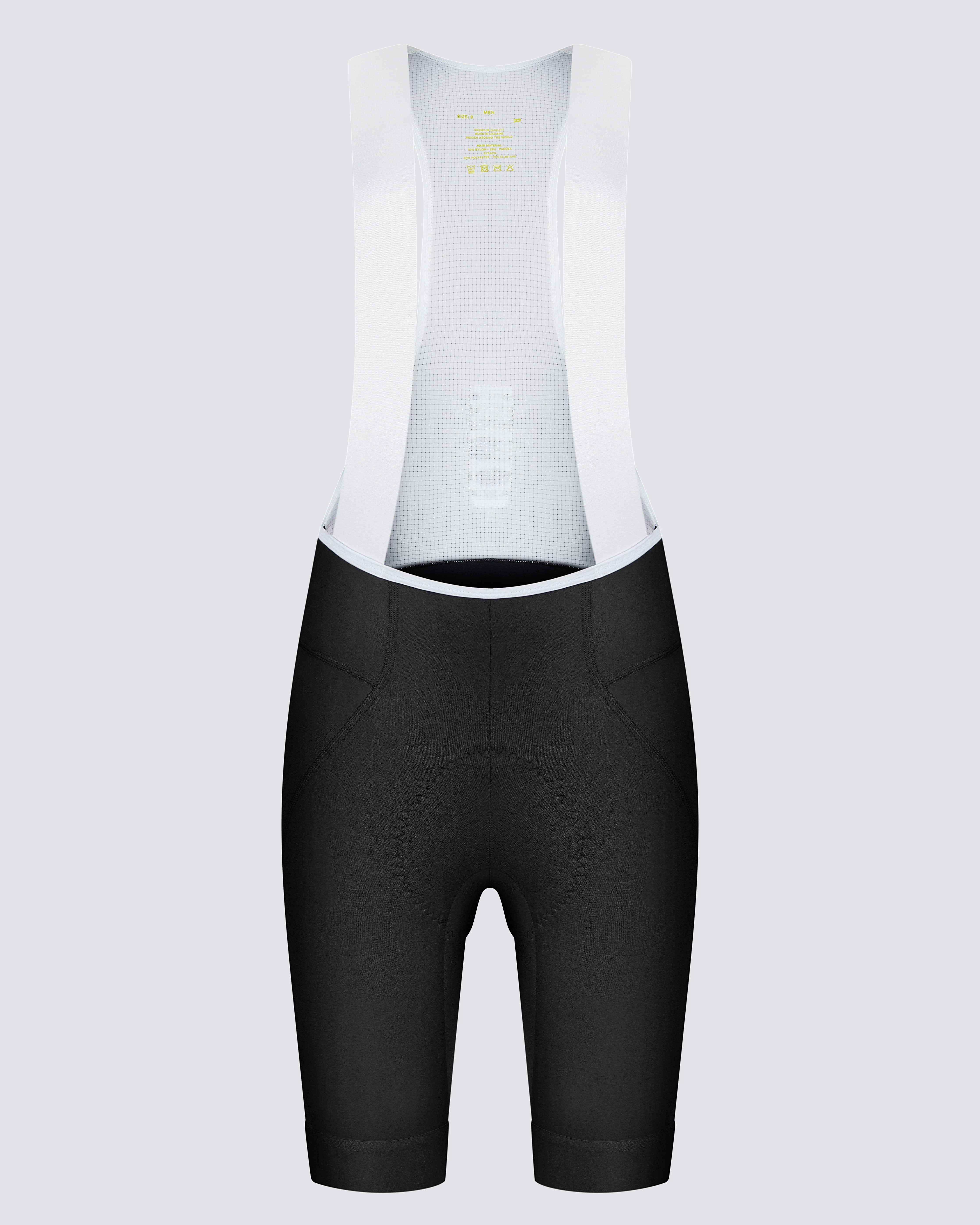 Men's Bibs - Elite White Laces