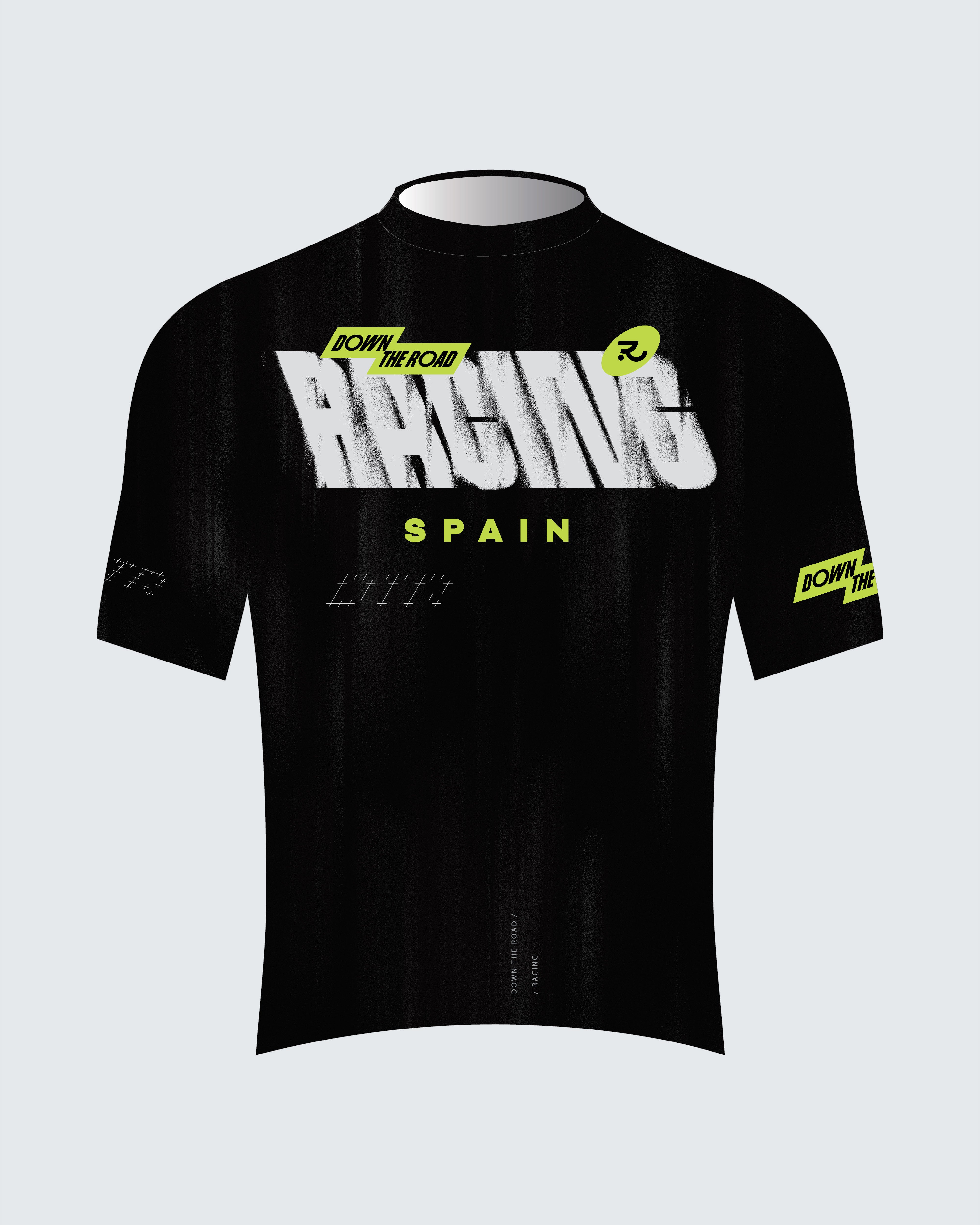 DTR Racing Team Schwarz - Dry Fit T-Shirt