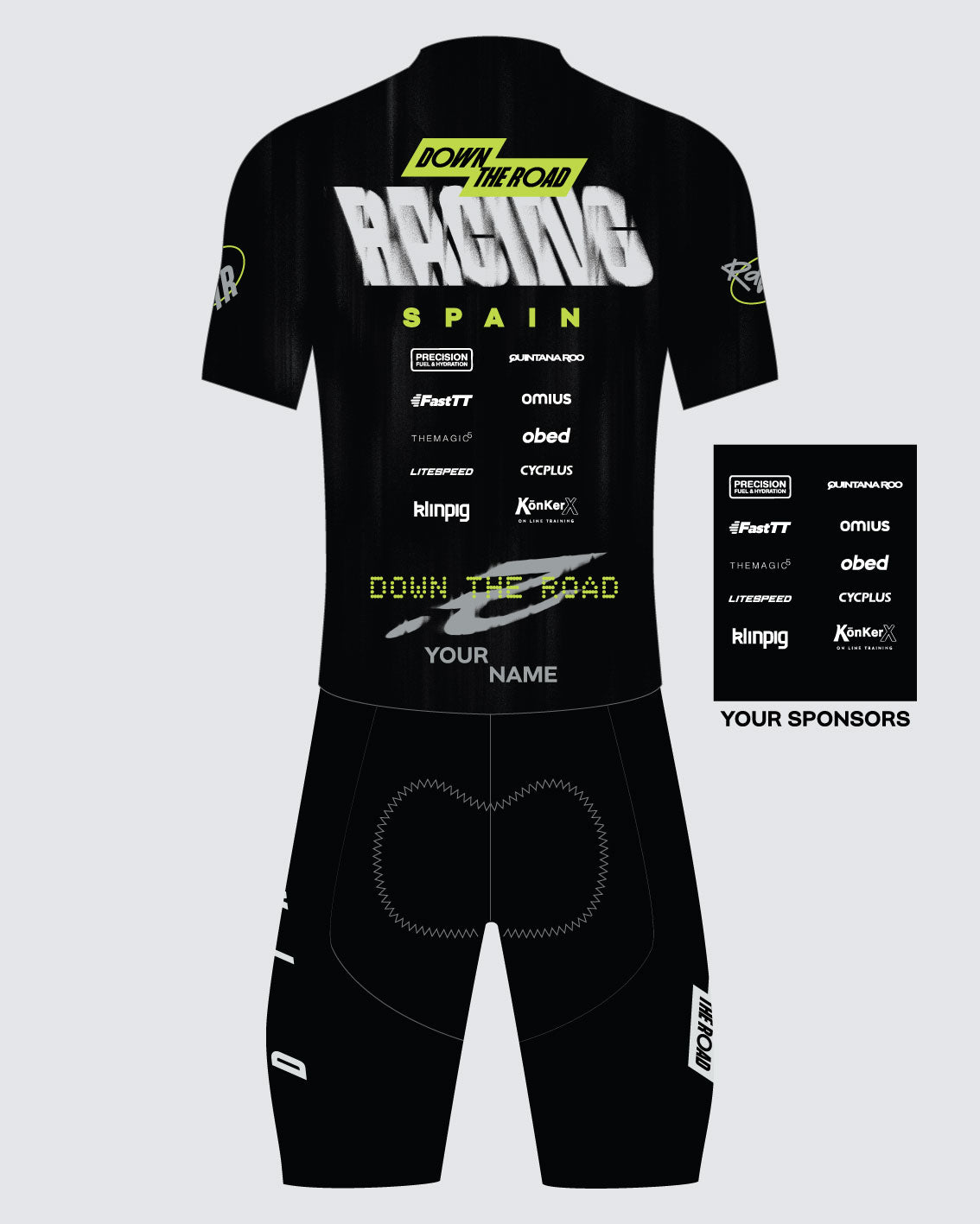 DTR Racing Team Schwarz - Aero Trisuit