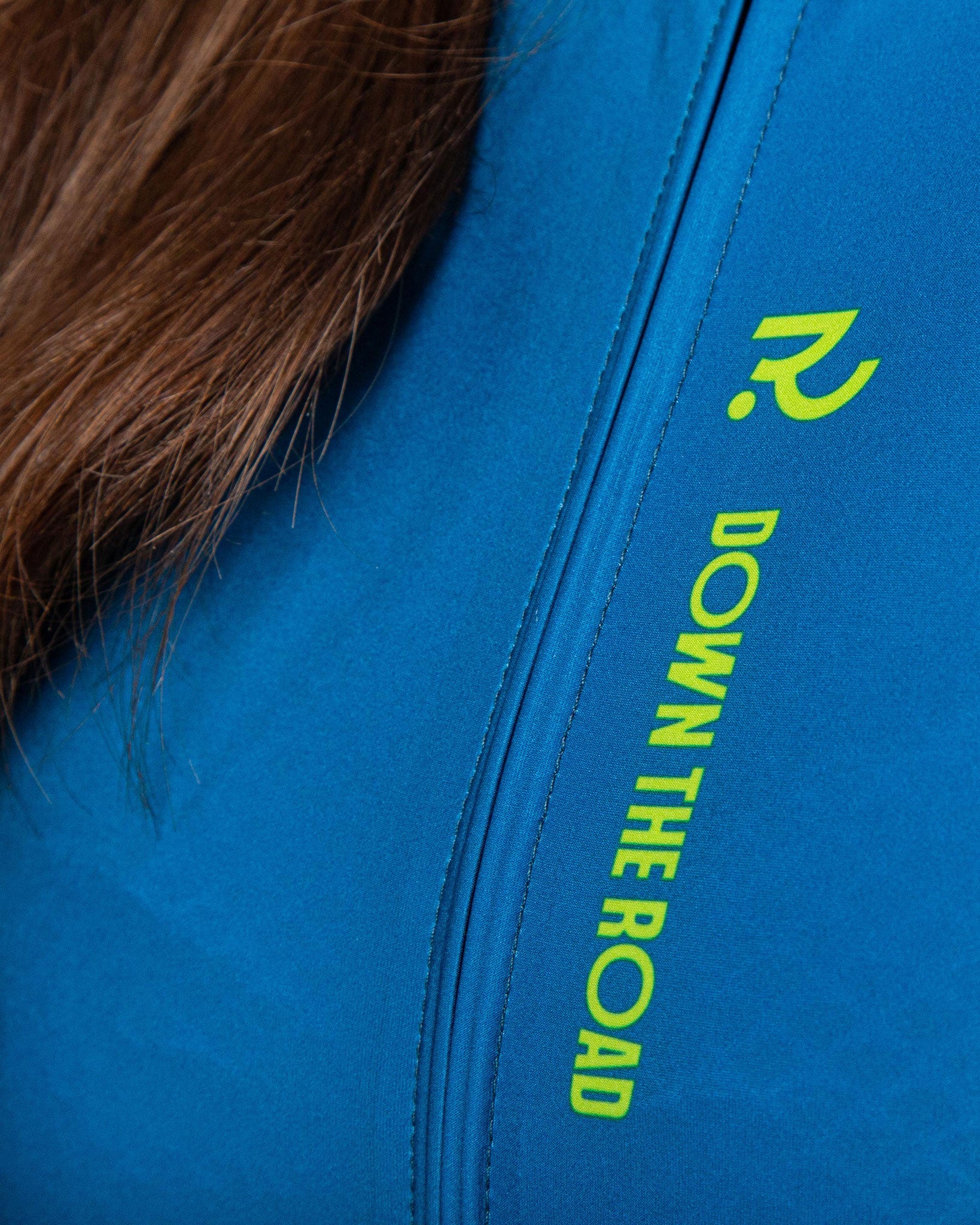 Teal & Green jersey close up