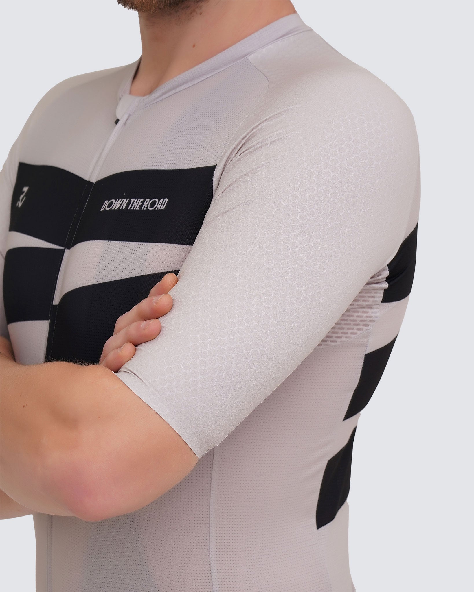 cycling aero sleeve close up