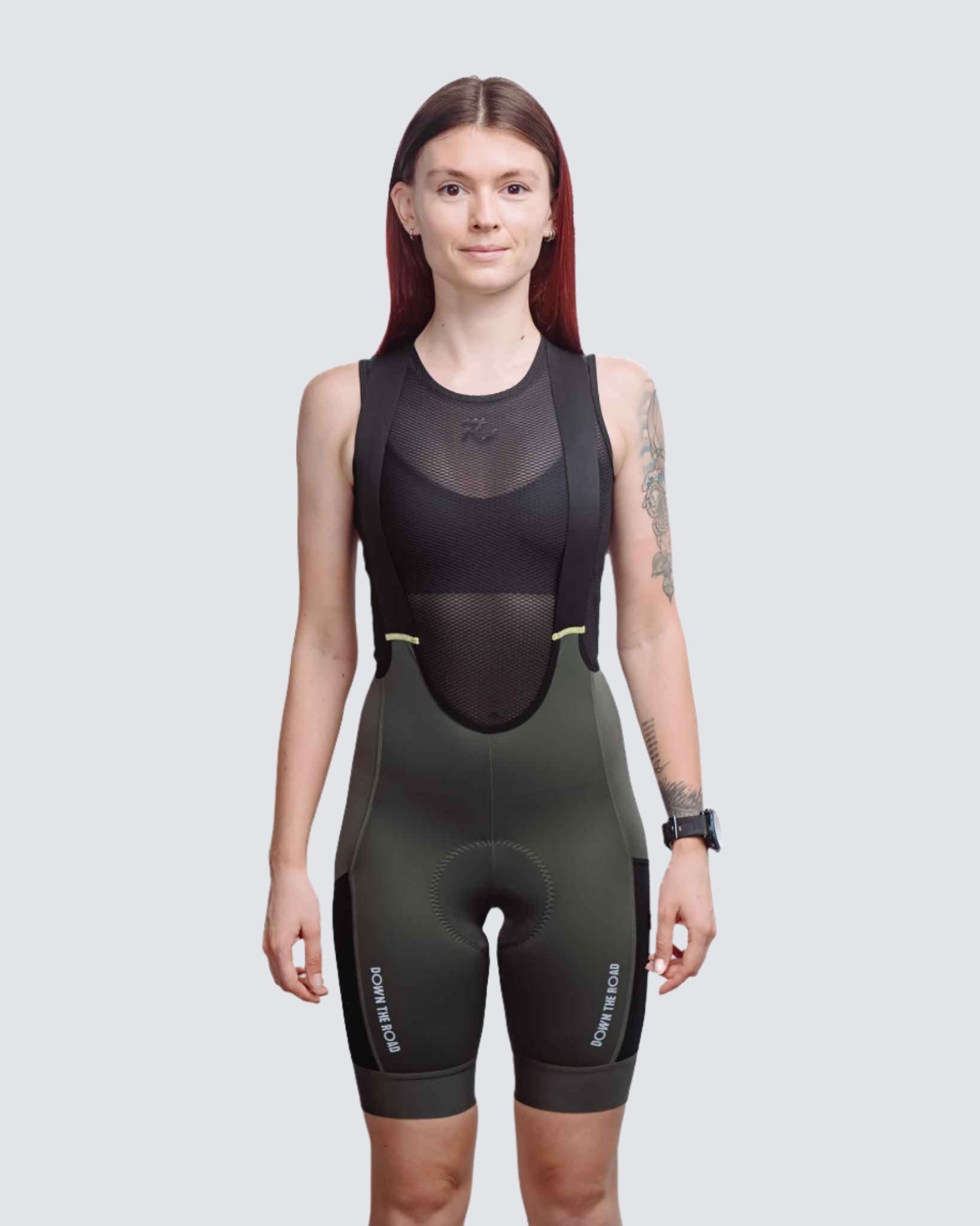 green bibs for gravel riding