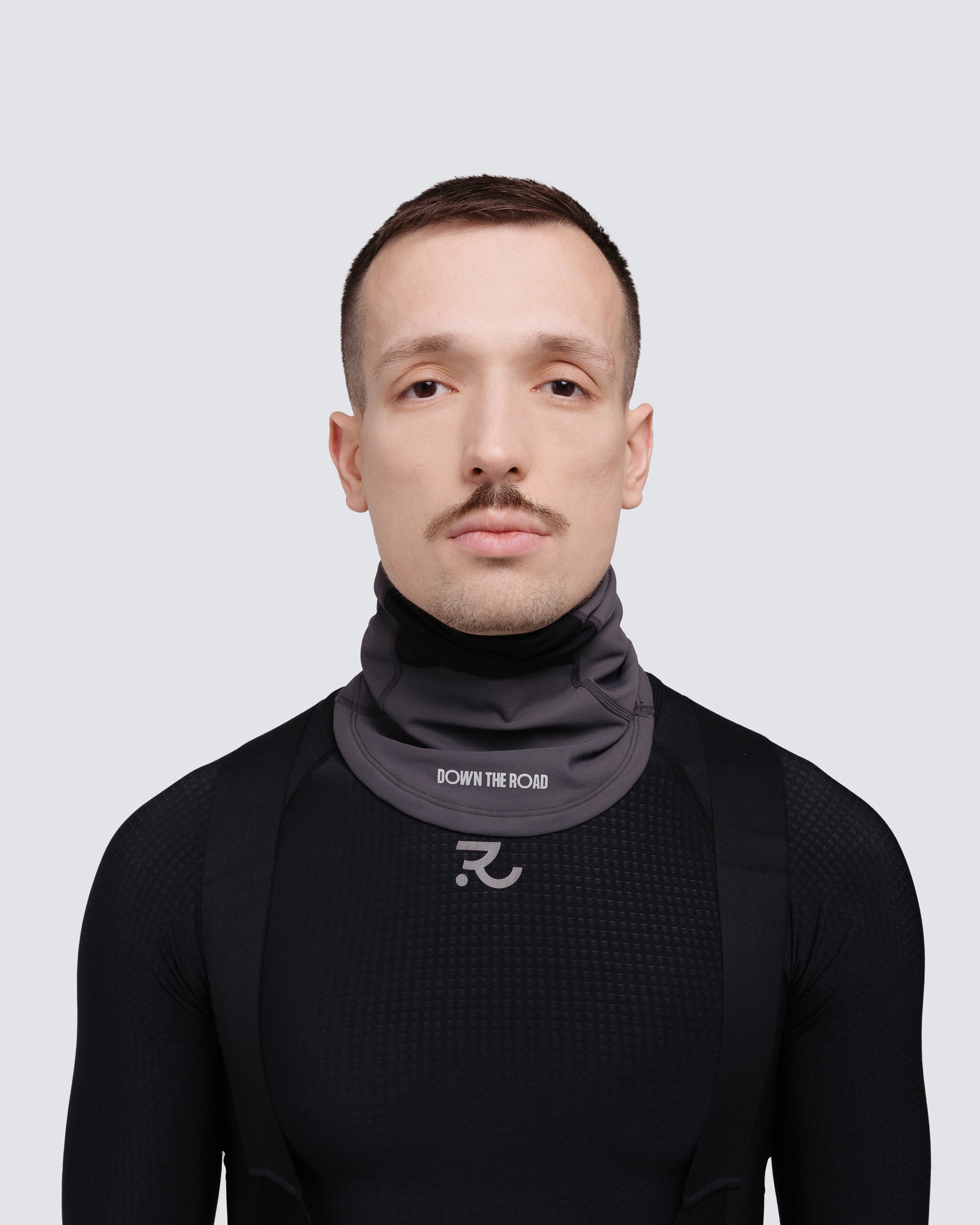 Masque de visage d'hiver - Gris pierre