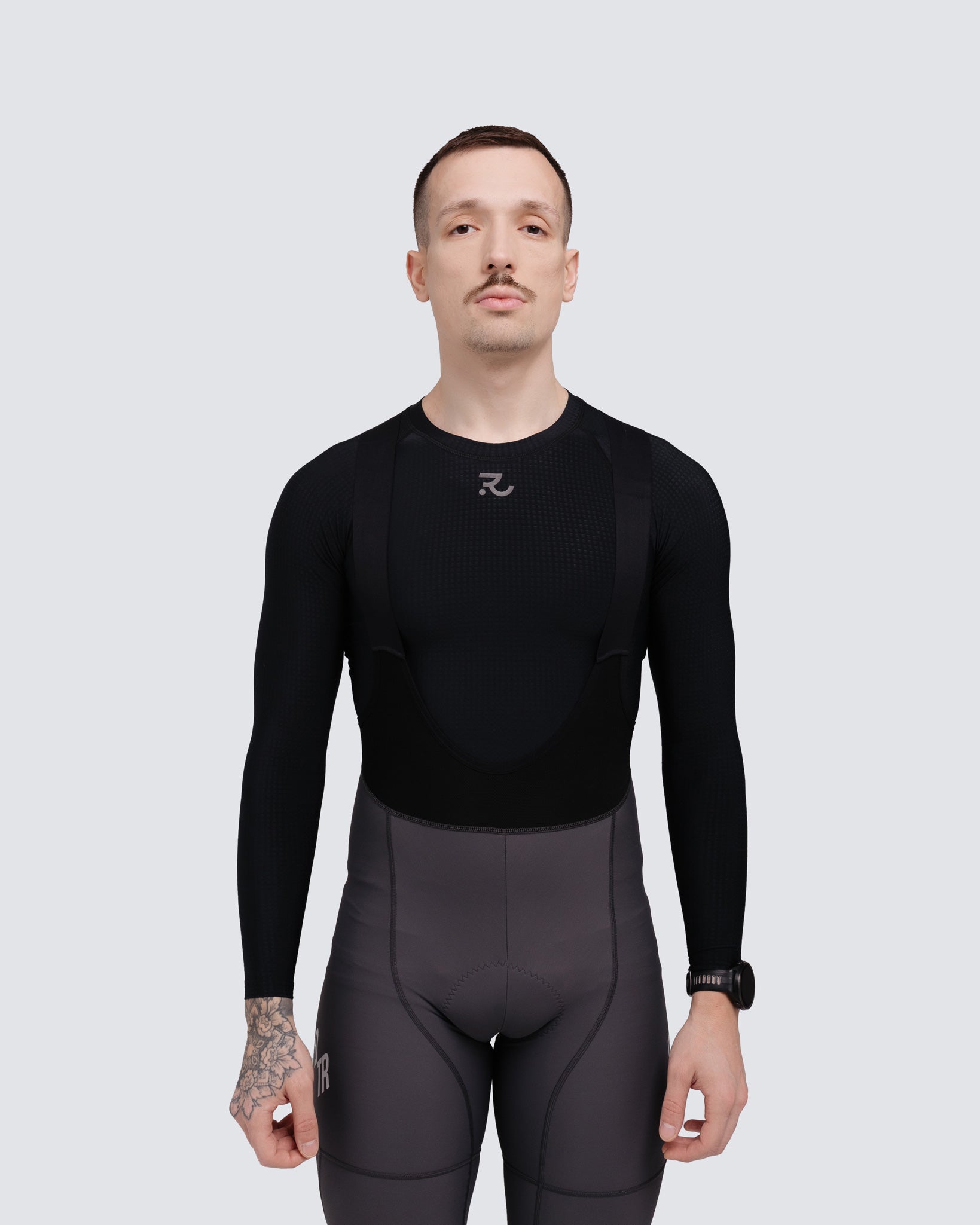 Camiseta Interior Térmica Hombre - Negro Base