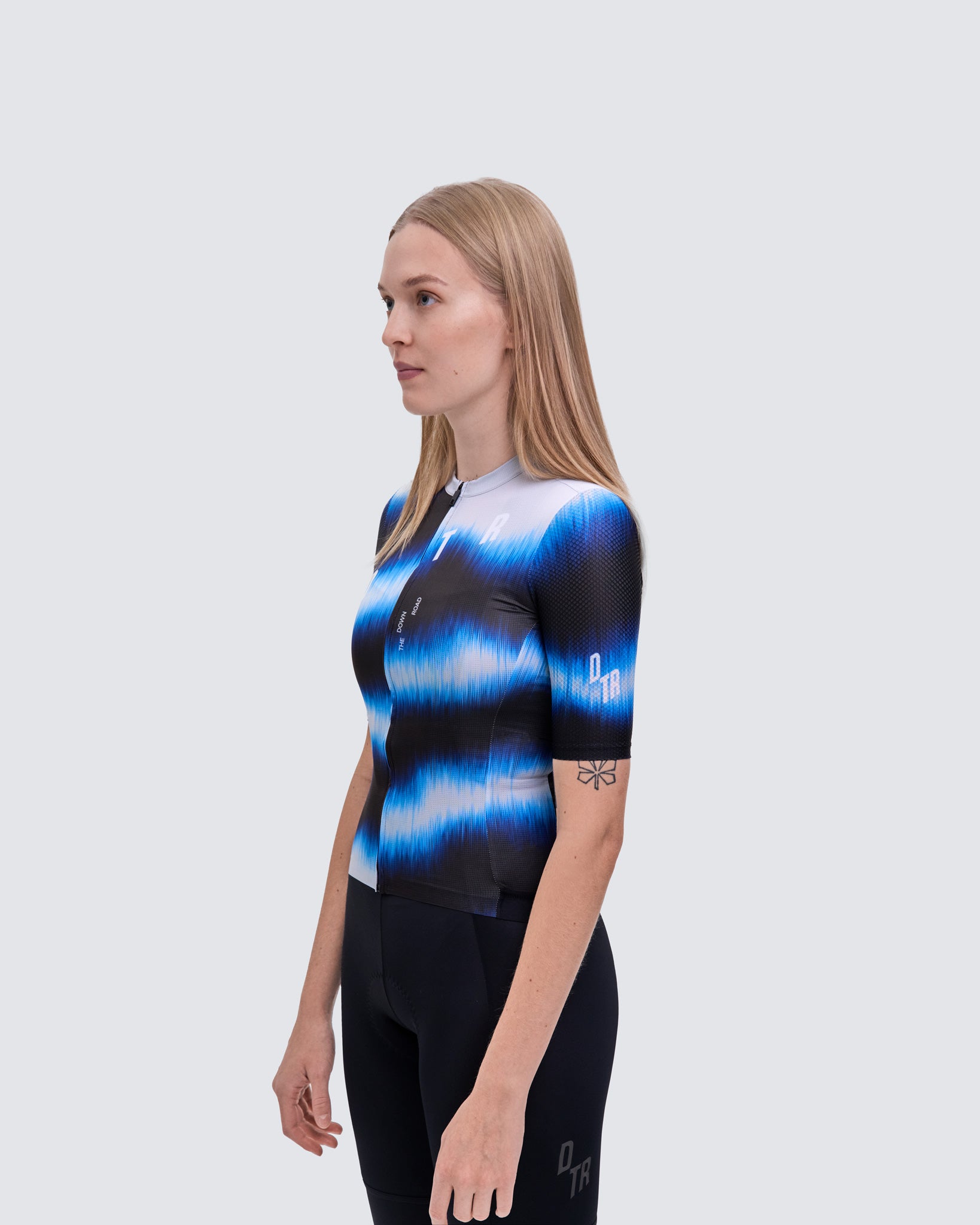 Camisola de Resiliência Feminina - Azul e Cinza