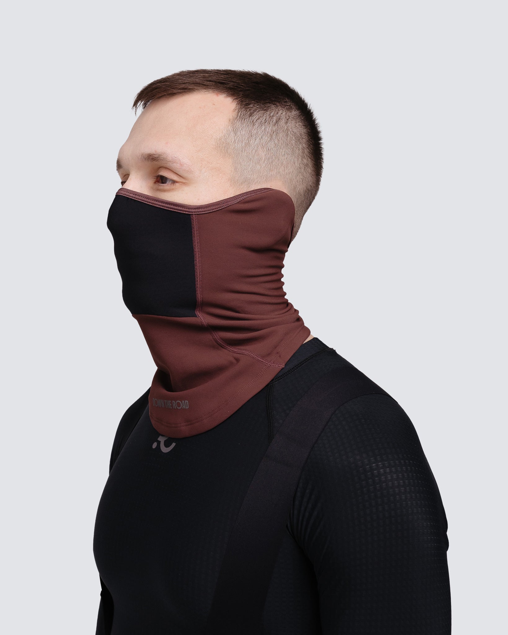 Masque de visage d'hiver - Terre brune