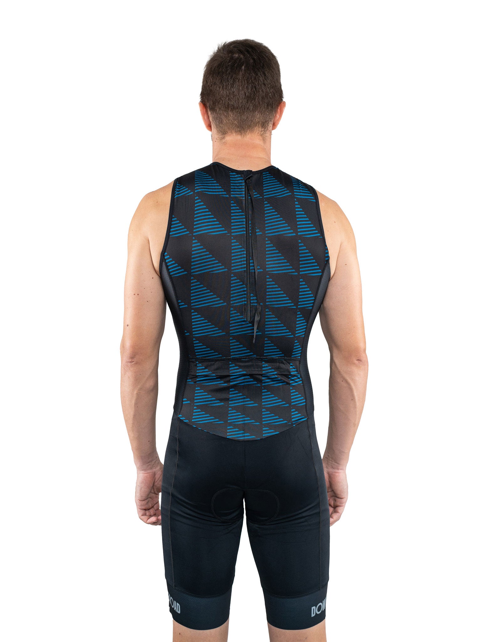 lead out trisuit men back view