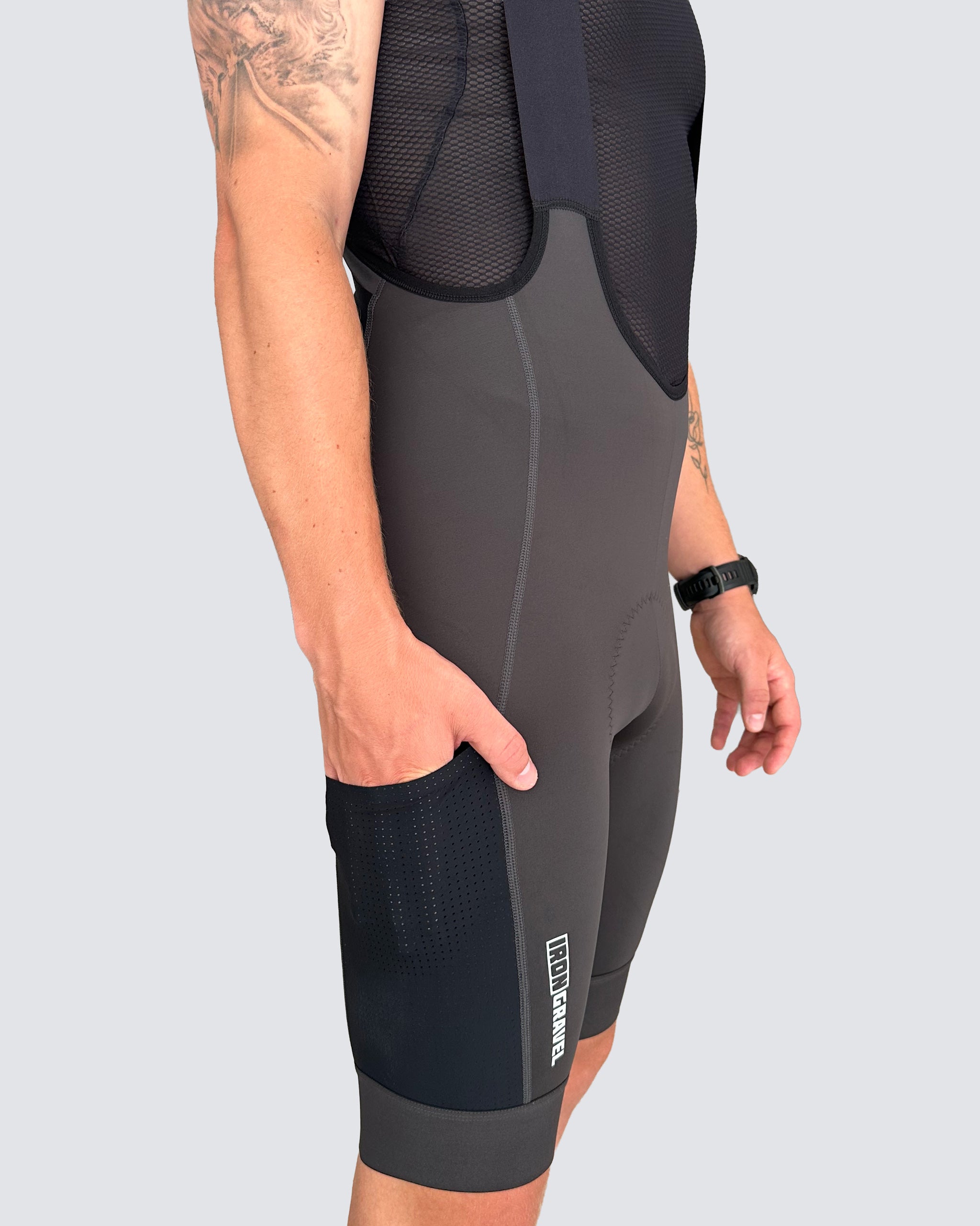 Gravel Cargo Overalls - Iron Gravel