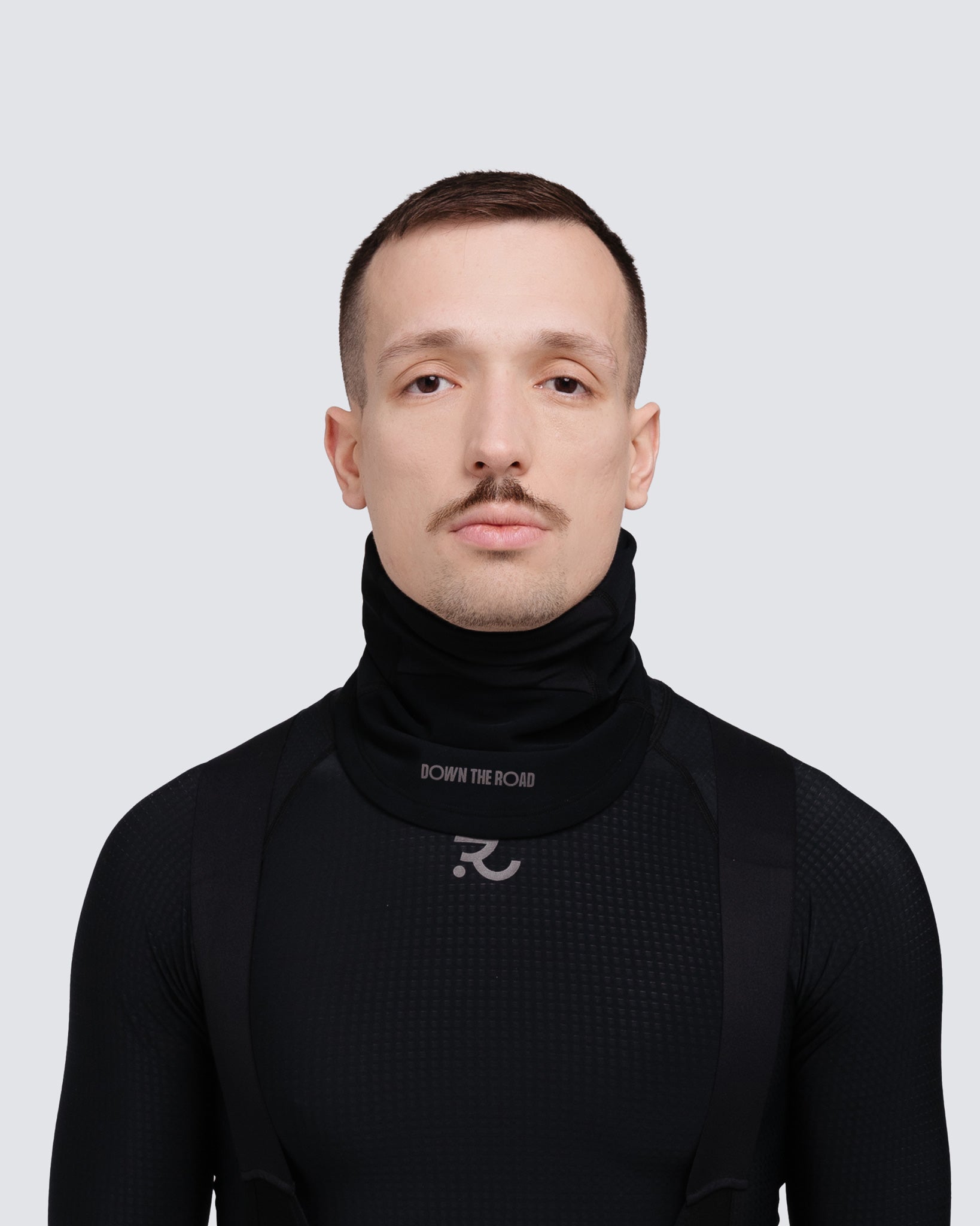 Winter-Gesichtsmaske - Racing Schwarz