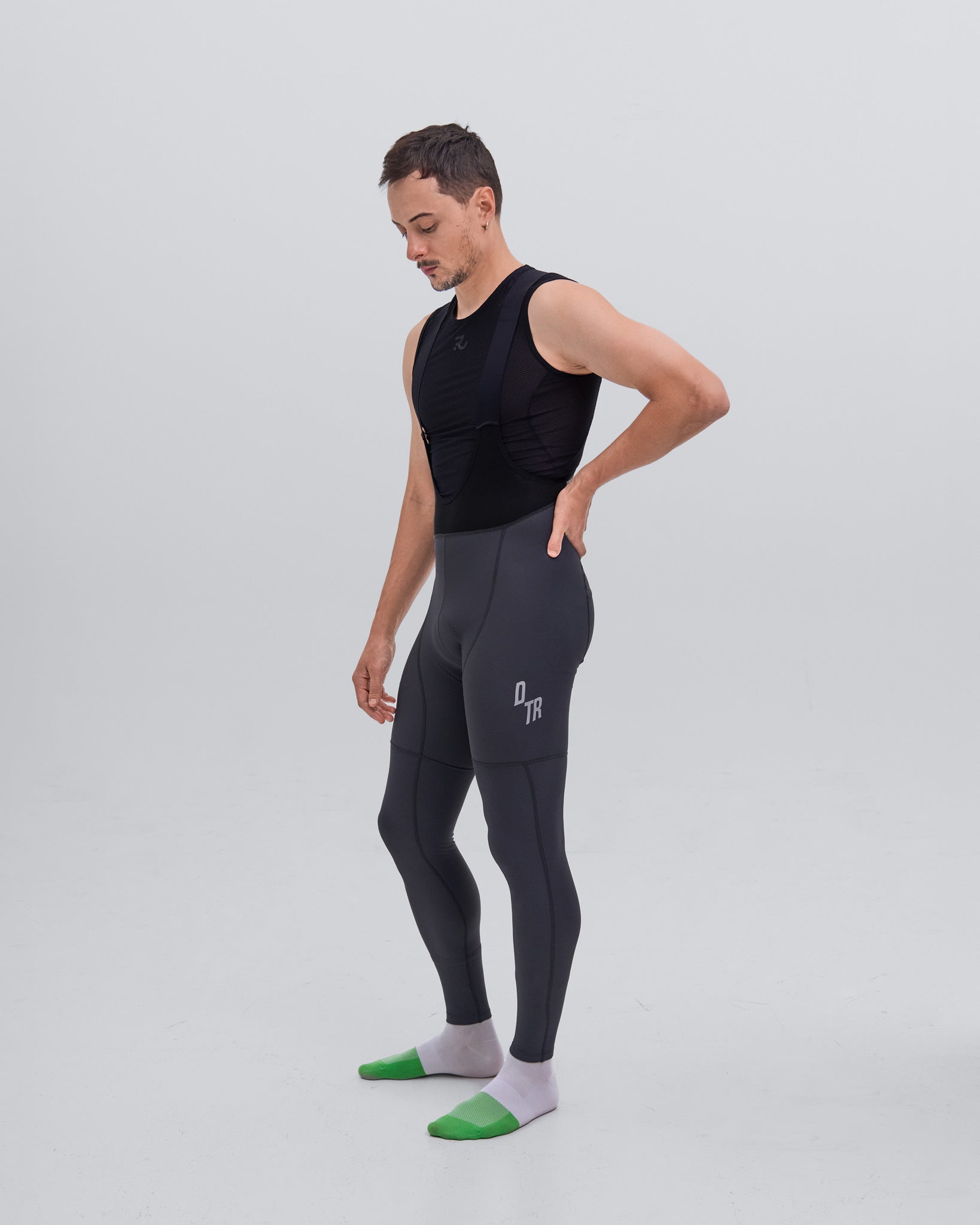 Mallas de tirantes Elite para hombre - Gris piedra