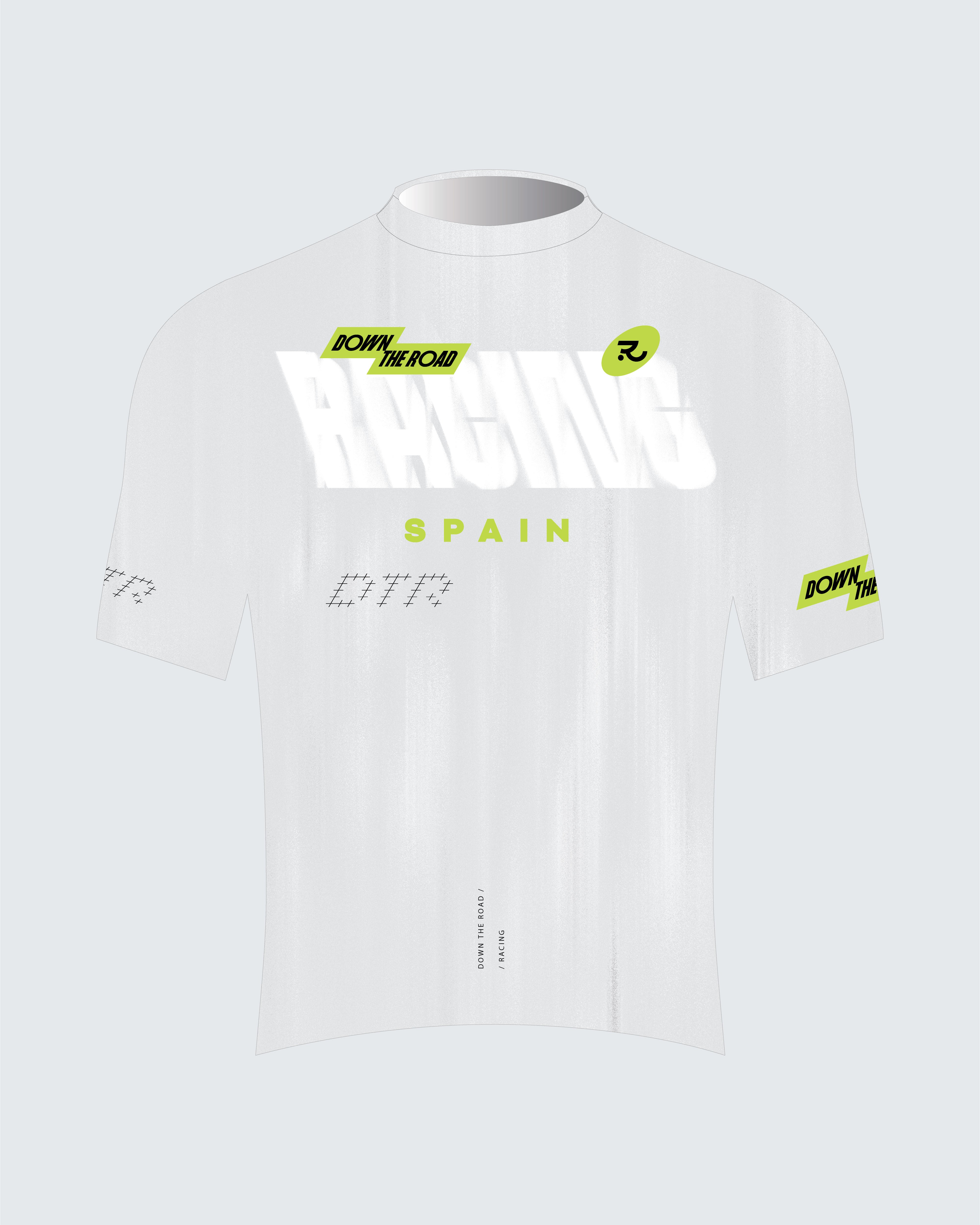 DTR Racing Team Weiß - Dry Fit T-Shirt