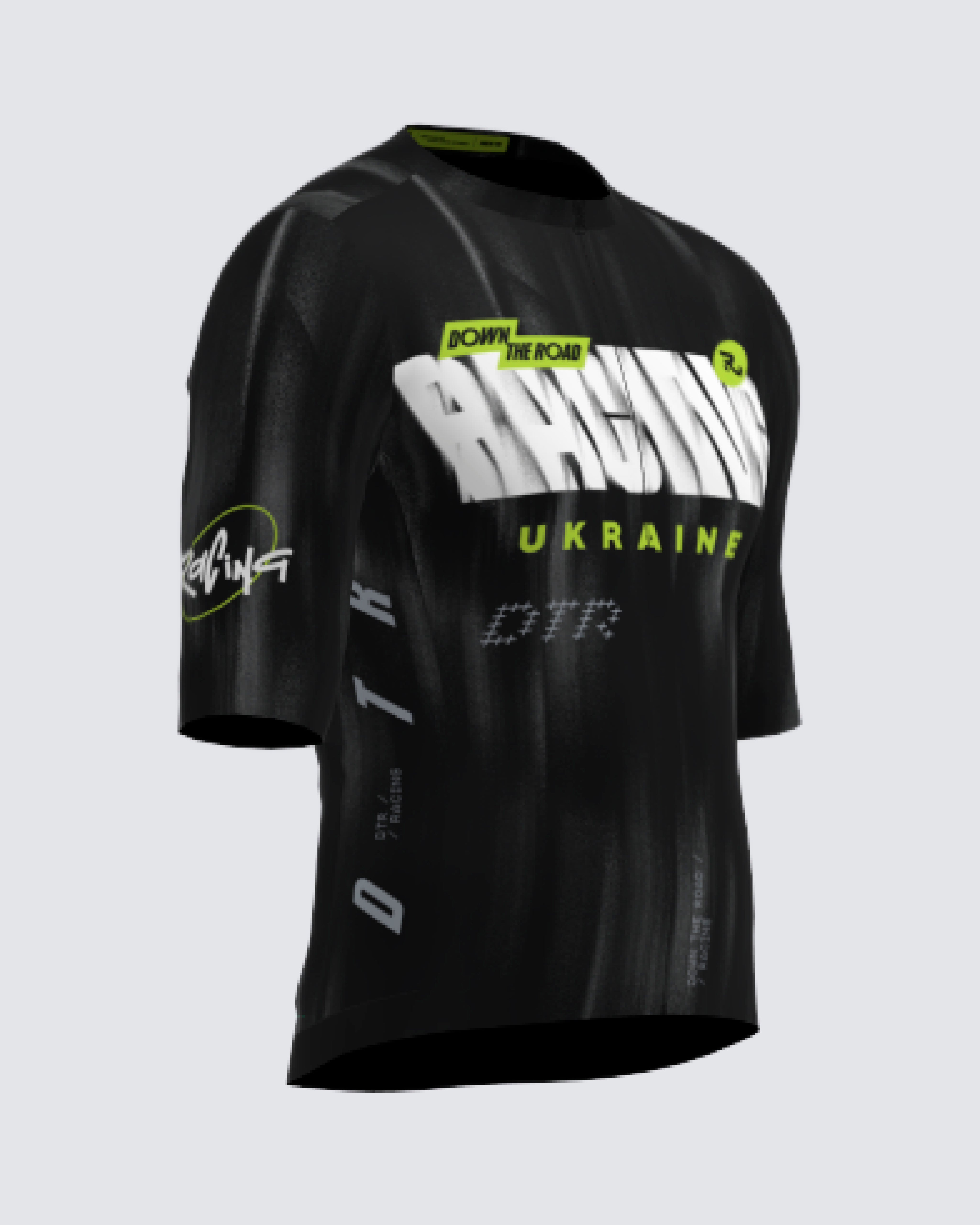 DTR Racing Team Noir - Maillot de cyclisme