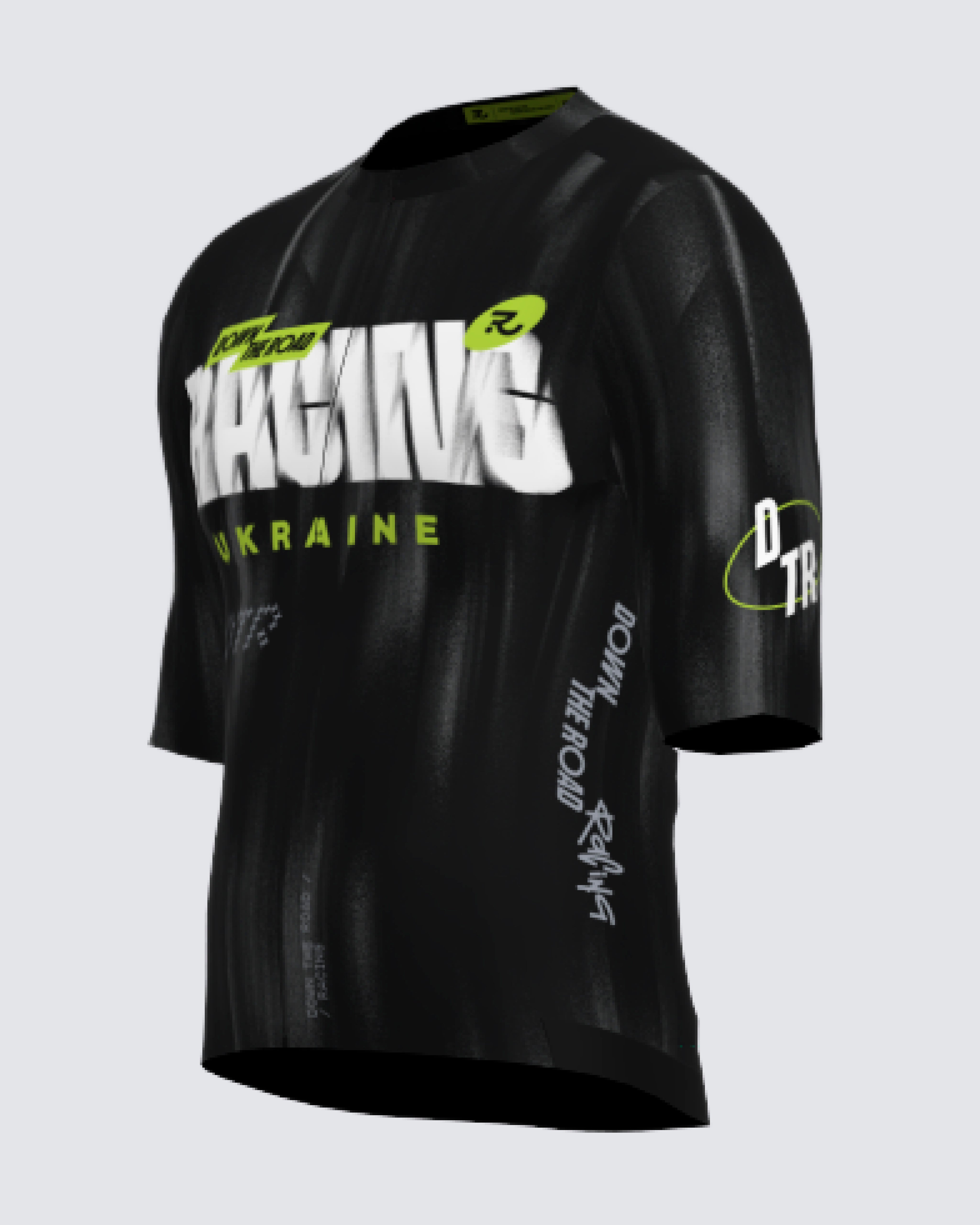 DTR Racing Team Noir - Maillot de cyclisme