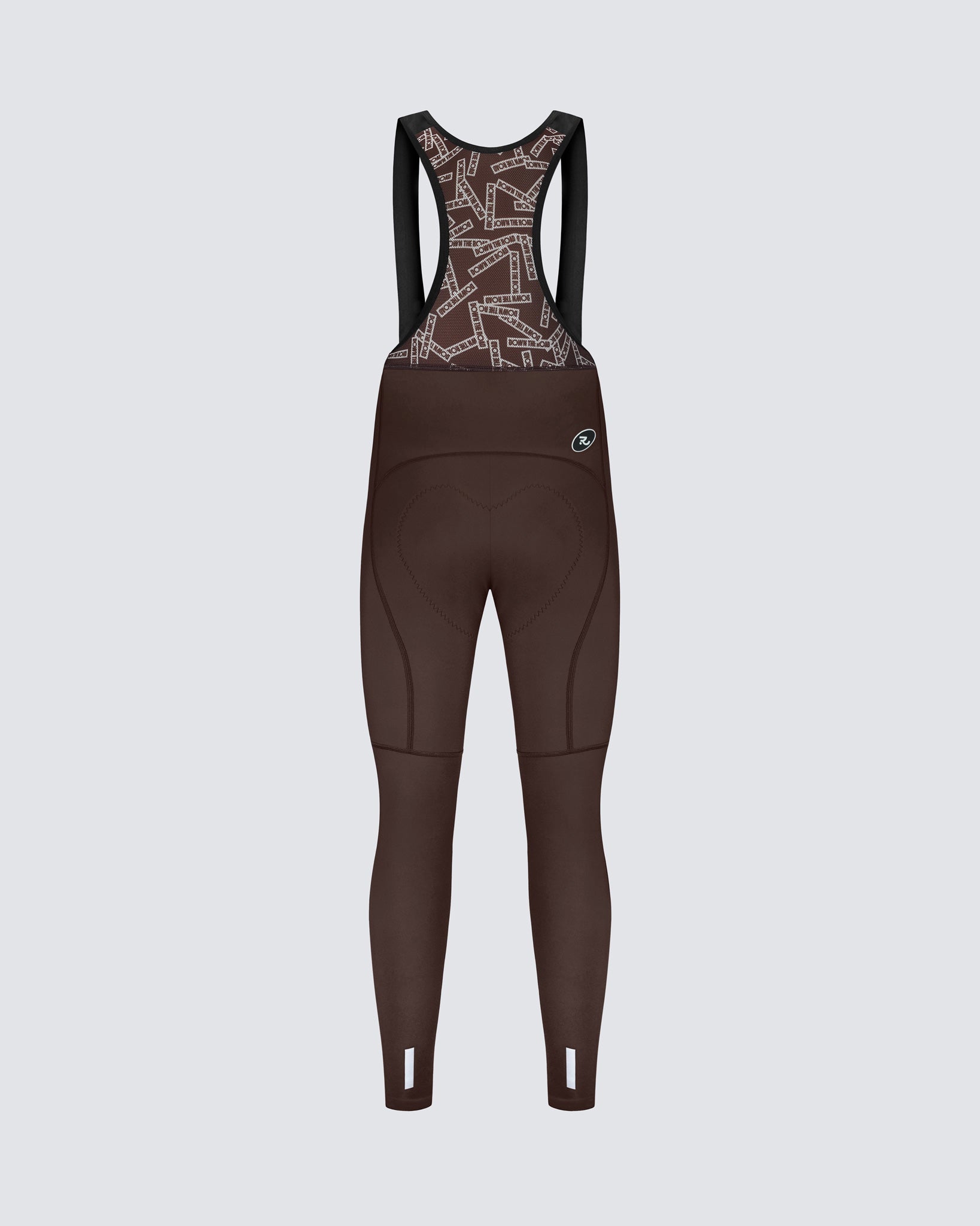 Heren Elite Bib Tights - Terra Bruin