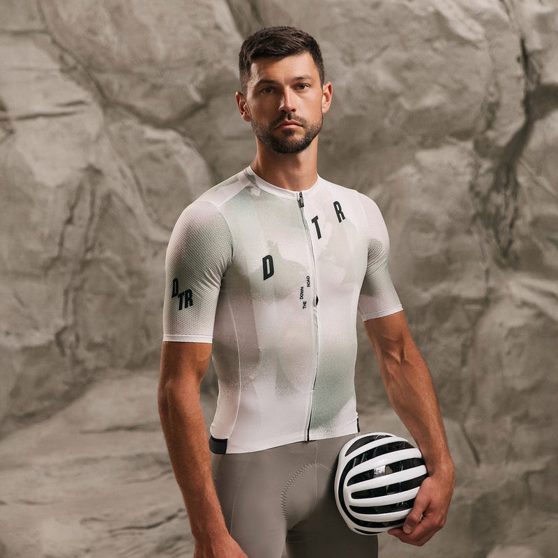 Maillot Emerge para Hombre - Gris y Verde campaign