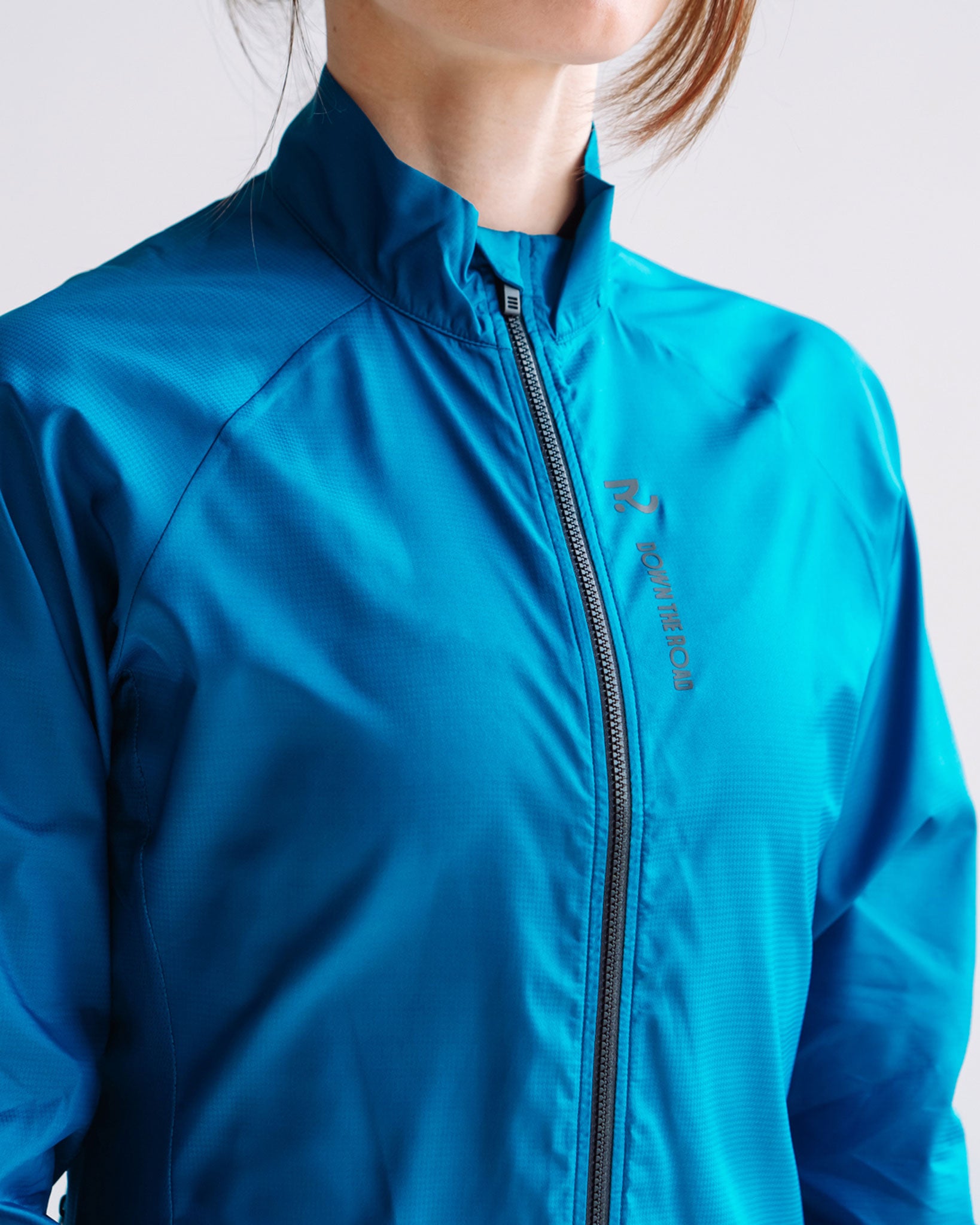 Teal shop windbreaker jacket