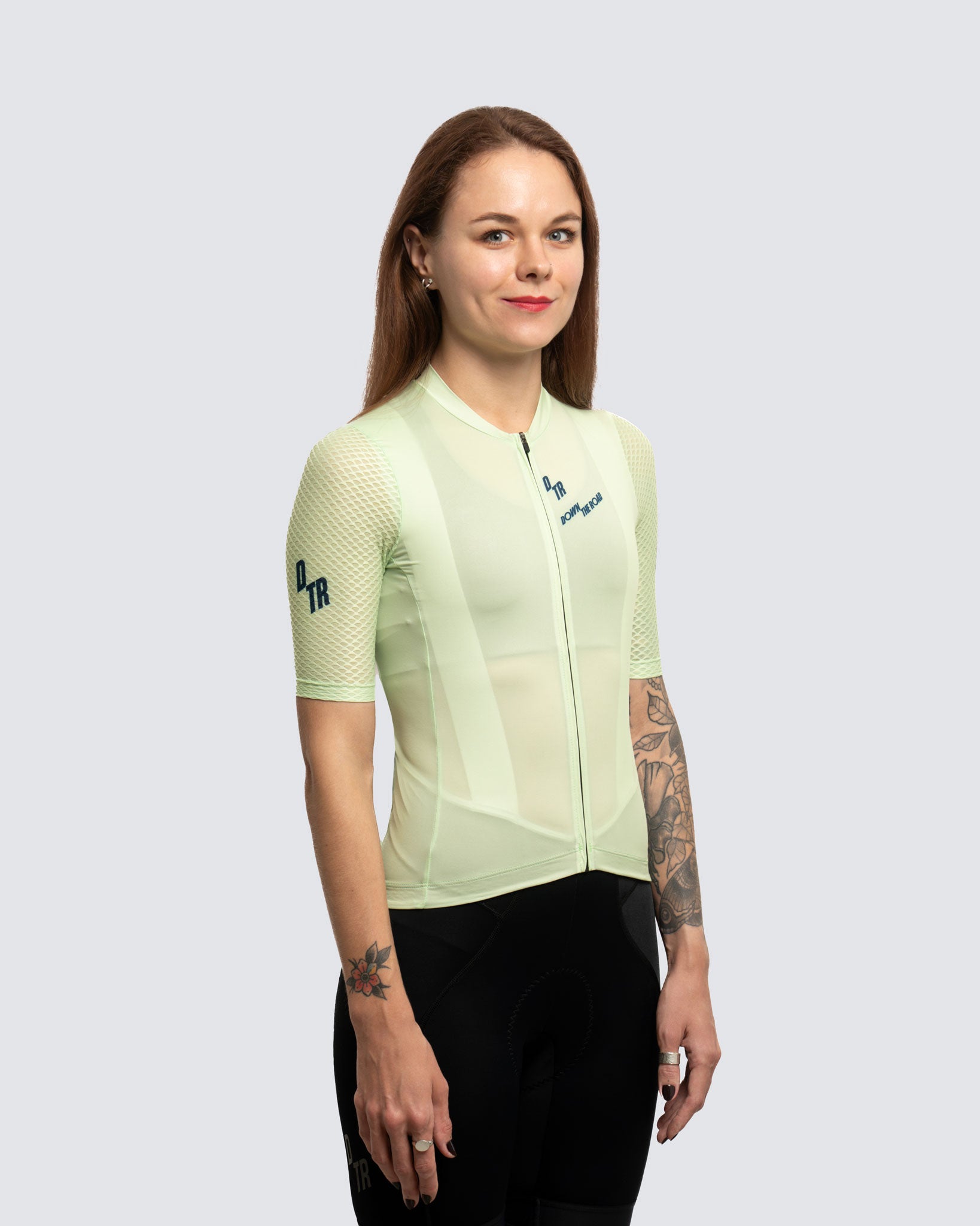 Klassiek damesshirt - Matcha groen