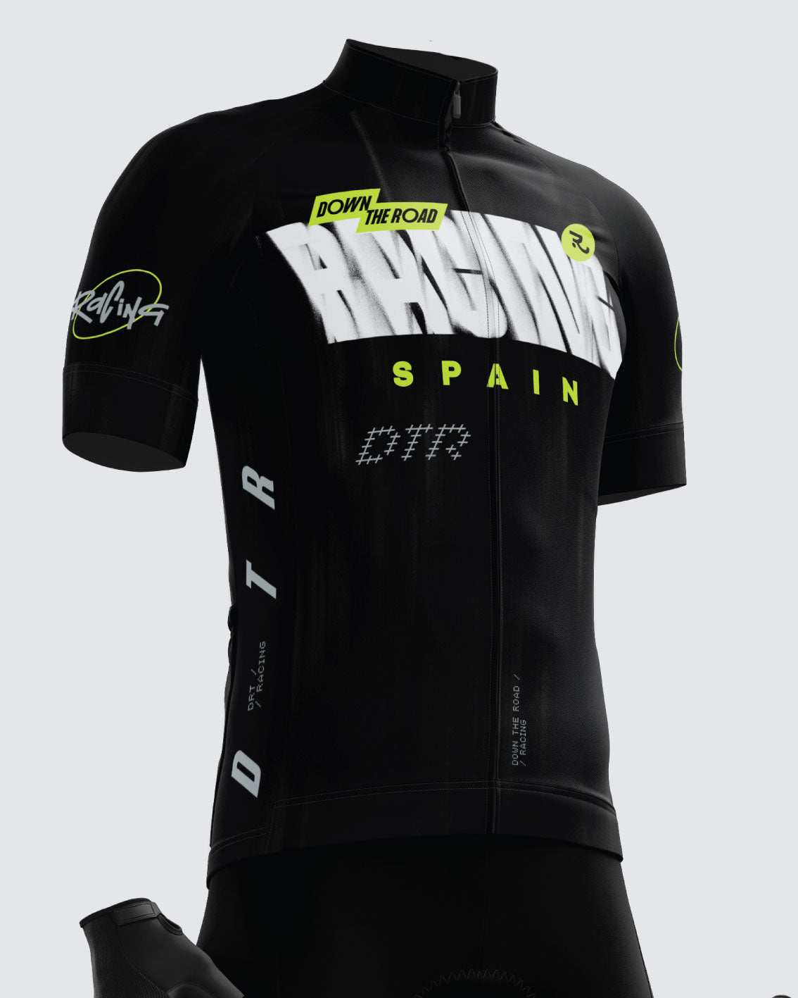 DTR Racing Team Schwarz - Radtrikot