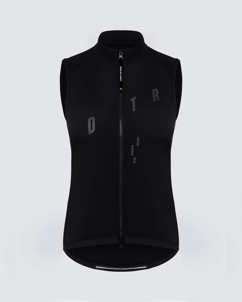 Damen Paceline Weste - Basis Schwarz