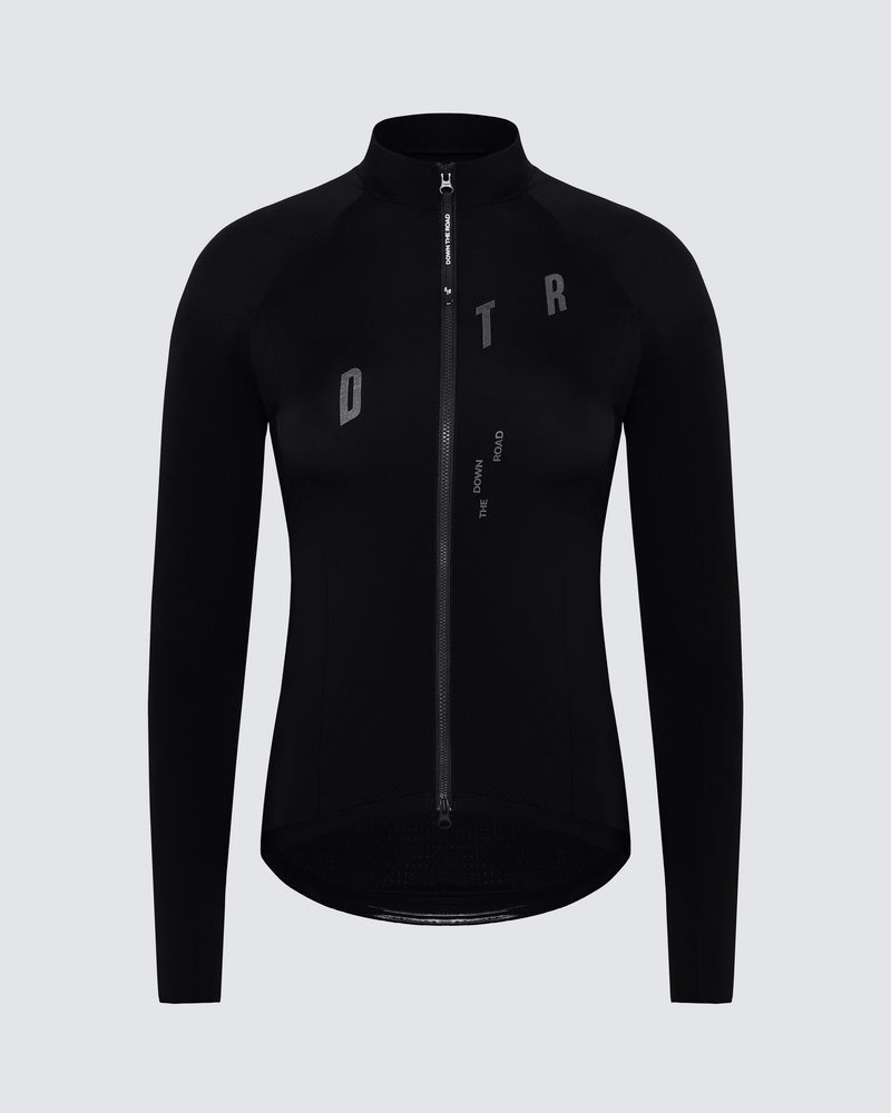 Damen Paceline Windjacke - Basis Schwarz