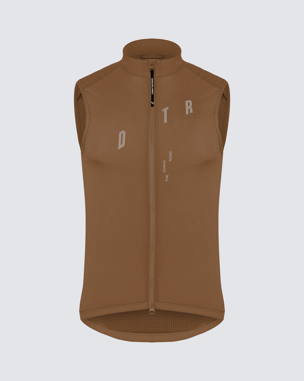 Men's Paceline Vest - Chestnut Brown