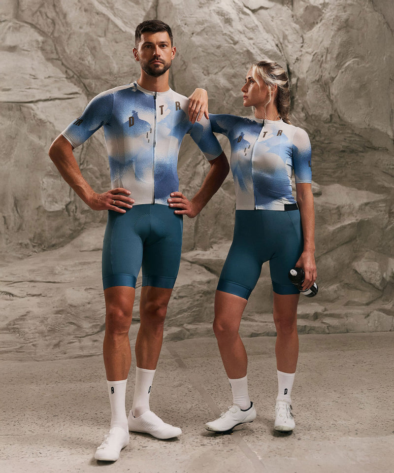 Maillot Emerge para Hombre - Gris y Verde campaign