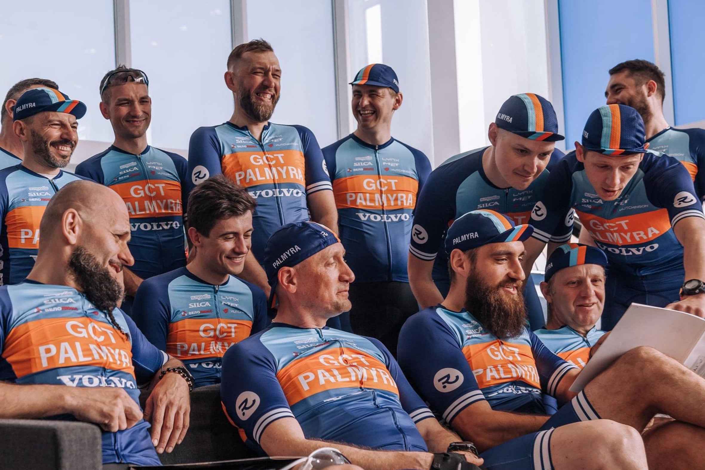 Custom cycling team kit by DTR — club and team jerseys made to order