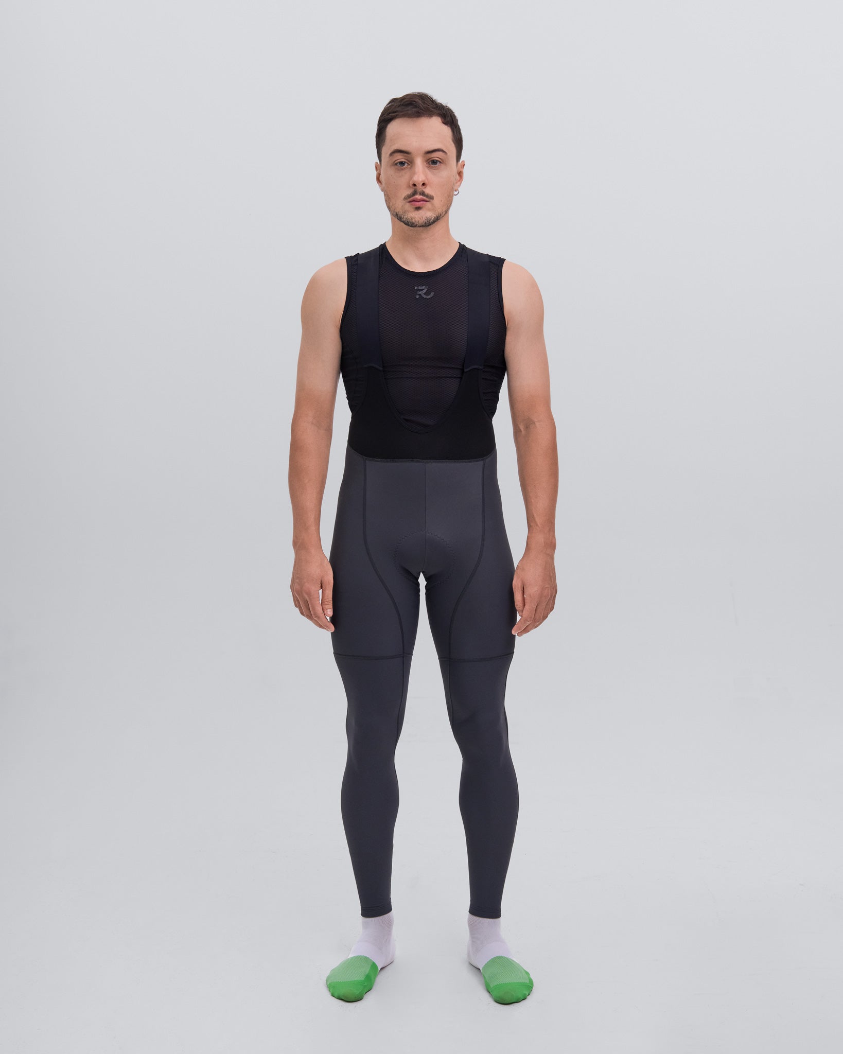 Men's Elite Bib Tights - Stone Grey