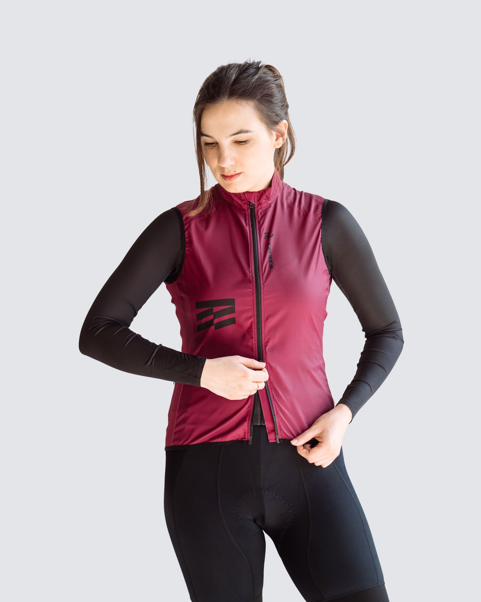 Womens cycling sales vest top