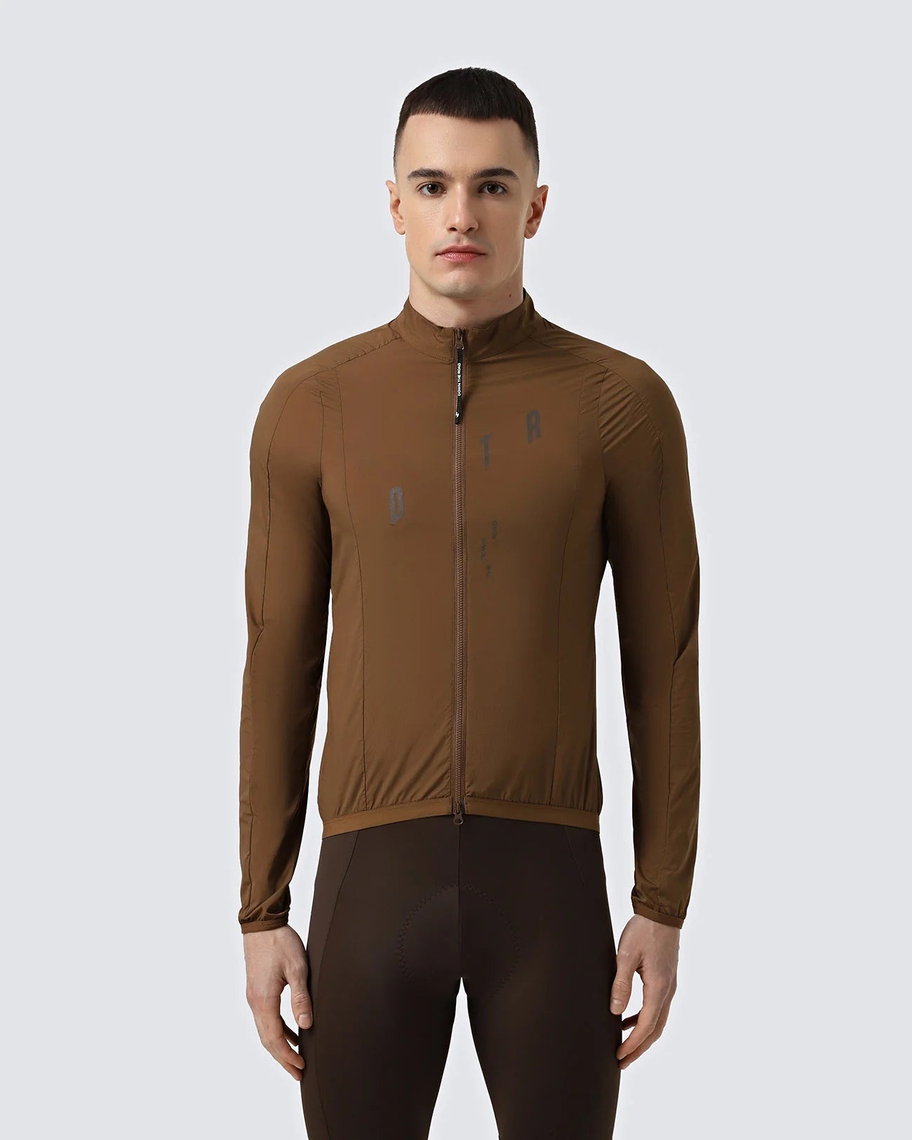 Men's Paceline Windbreaker - Chestnut Brown