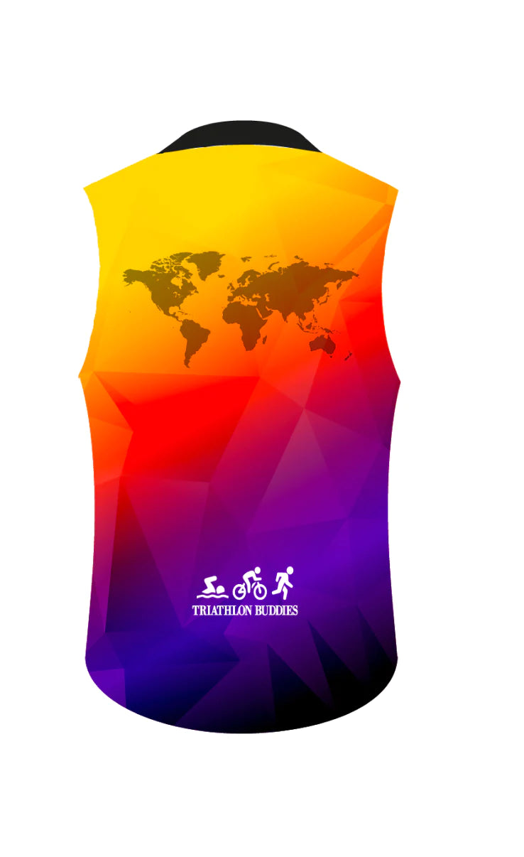 Chaleco personalizado Triathlon Buddies - Hombre